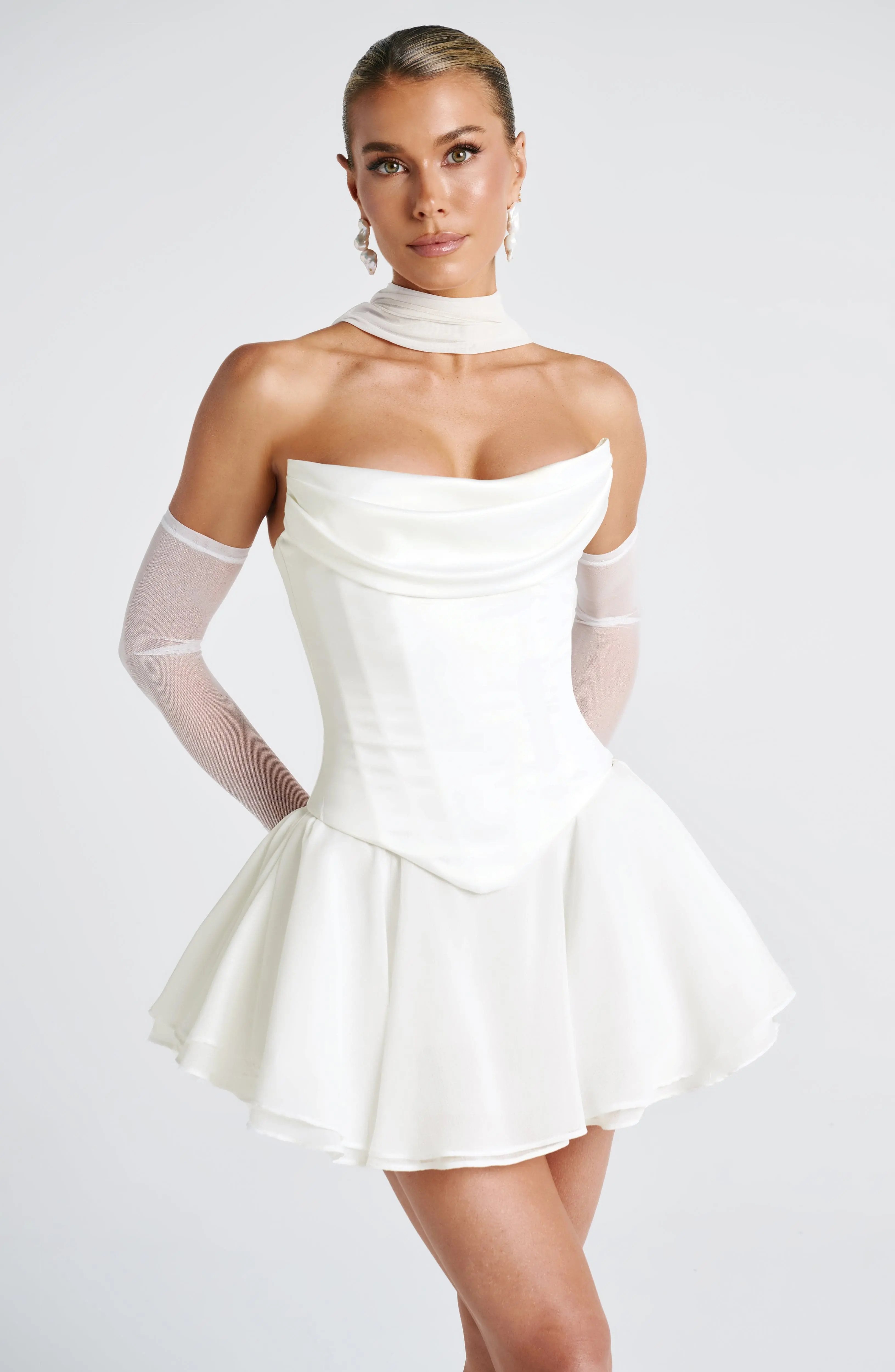 Callista Corset - Ivory - Image 10