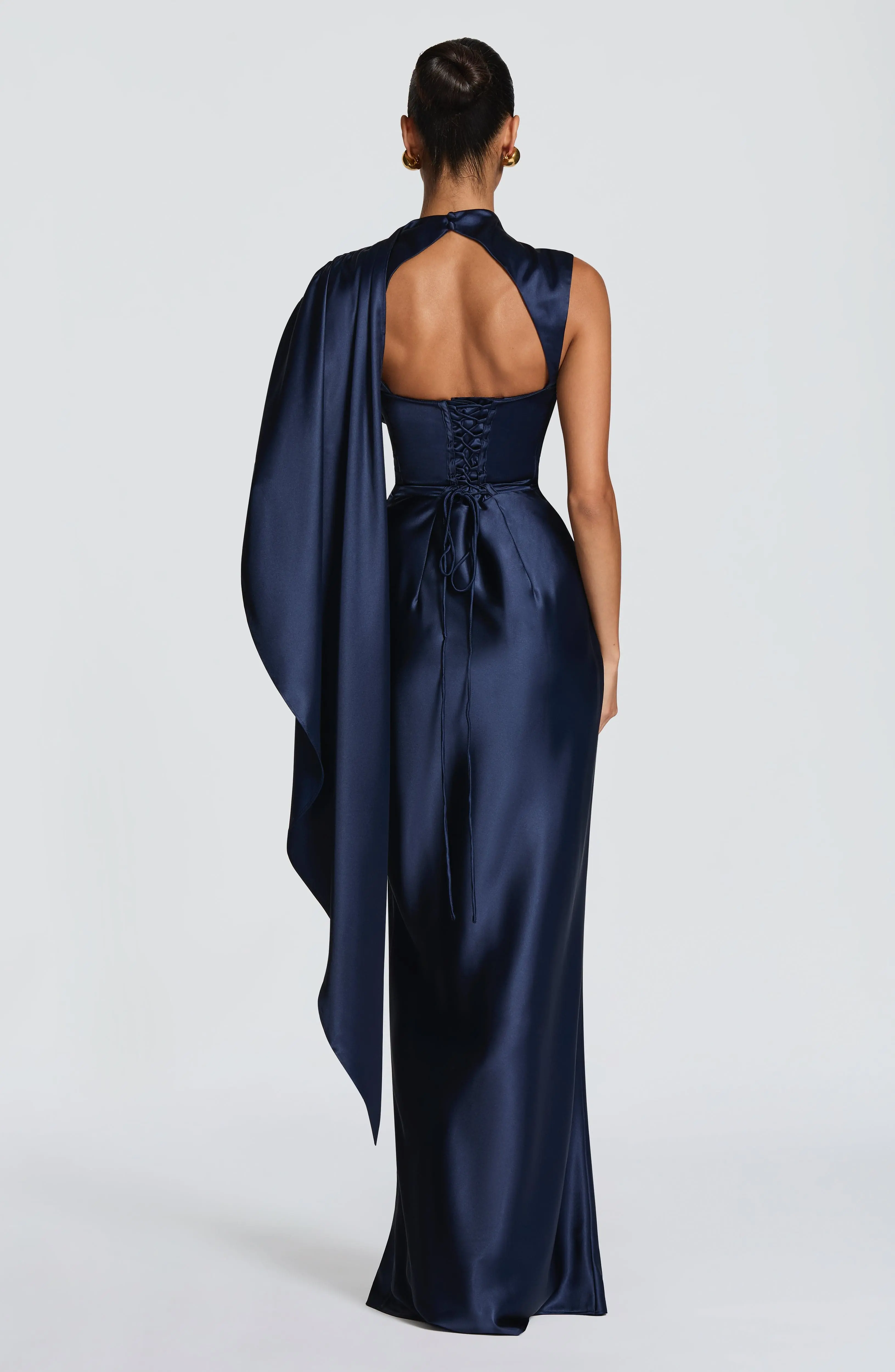 Avendra Maxi Dress - Navy - Image 3