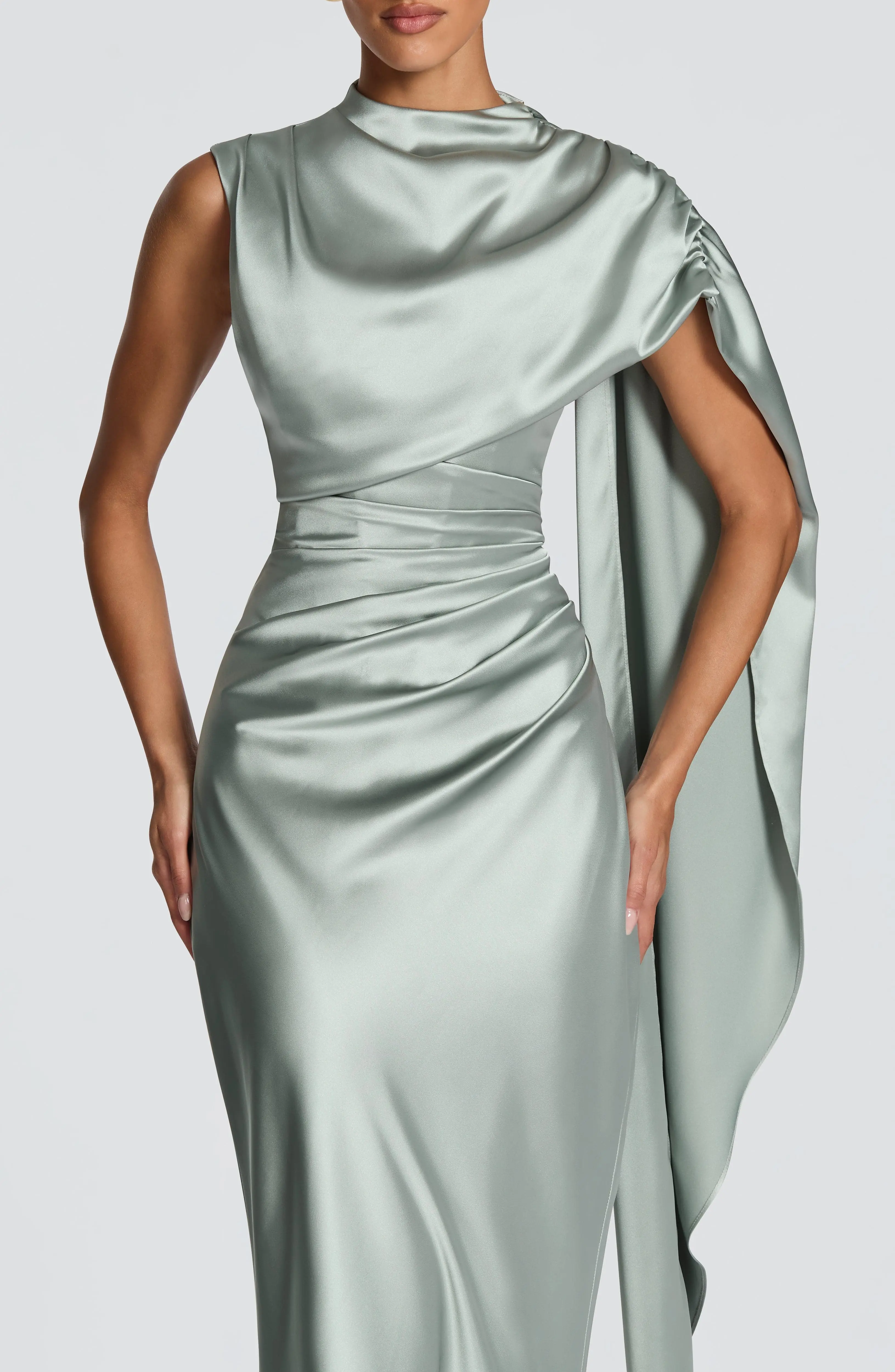Avendra Maxi Dress - Sage - Image 5