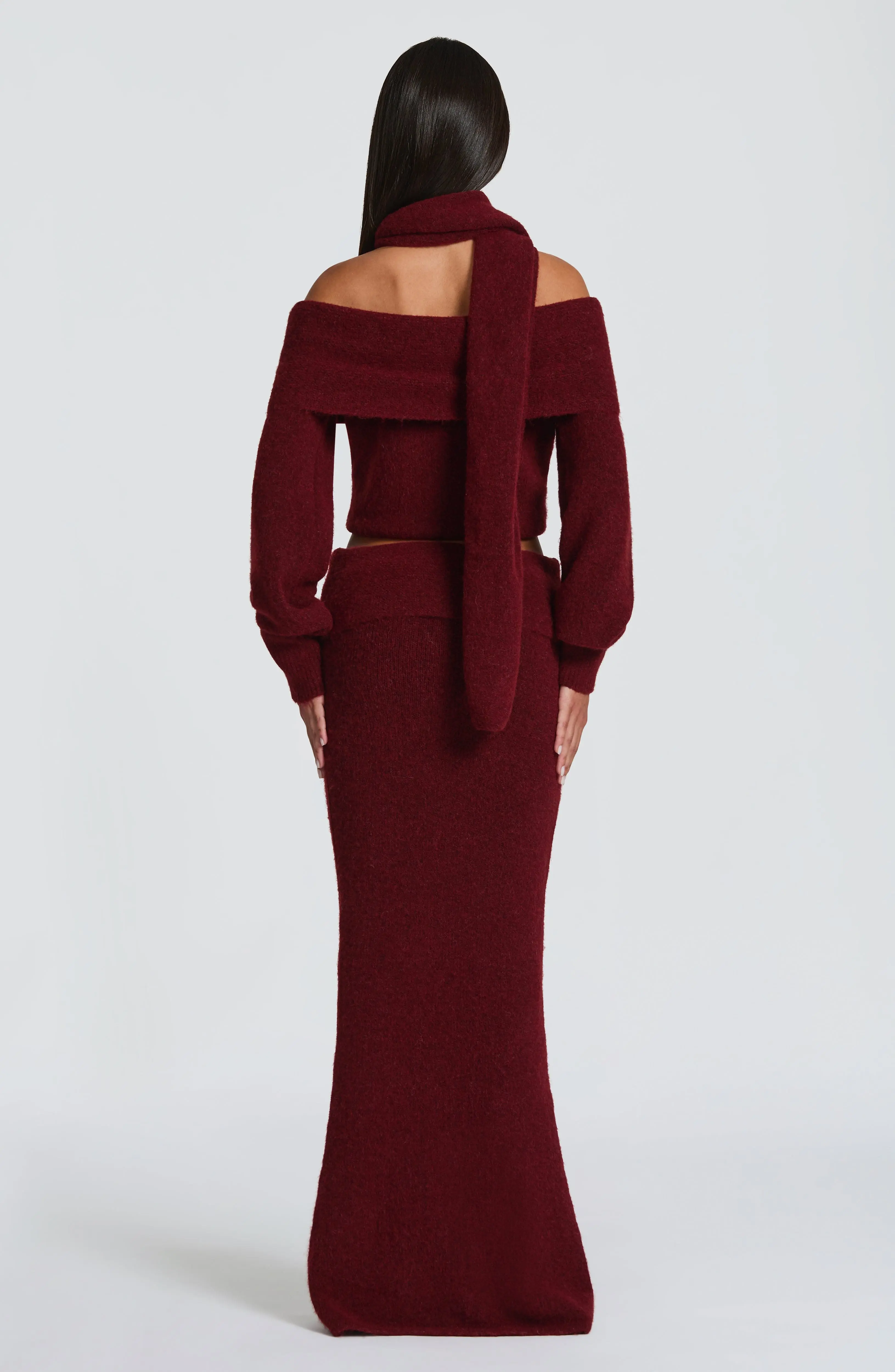 Andie Top - Burgundy - Image 4