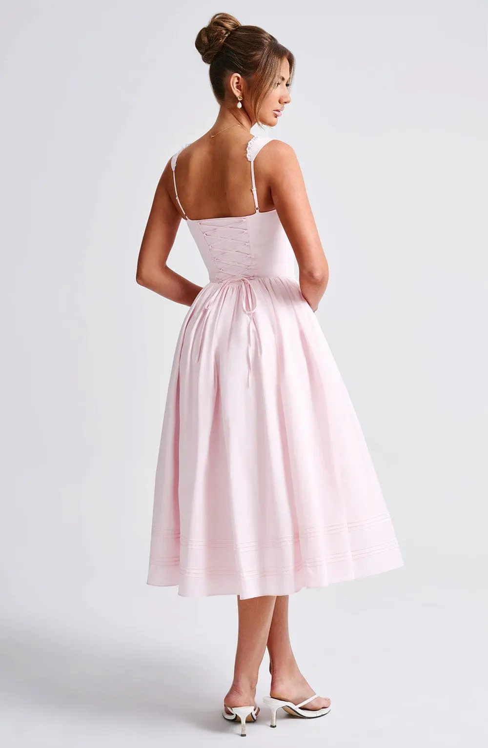 Marlena Midi Dress - Blush - Image 10