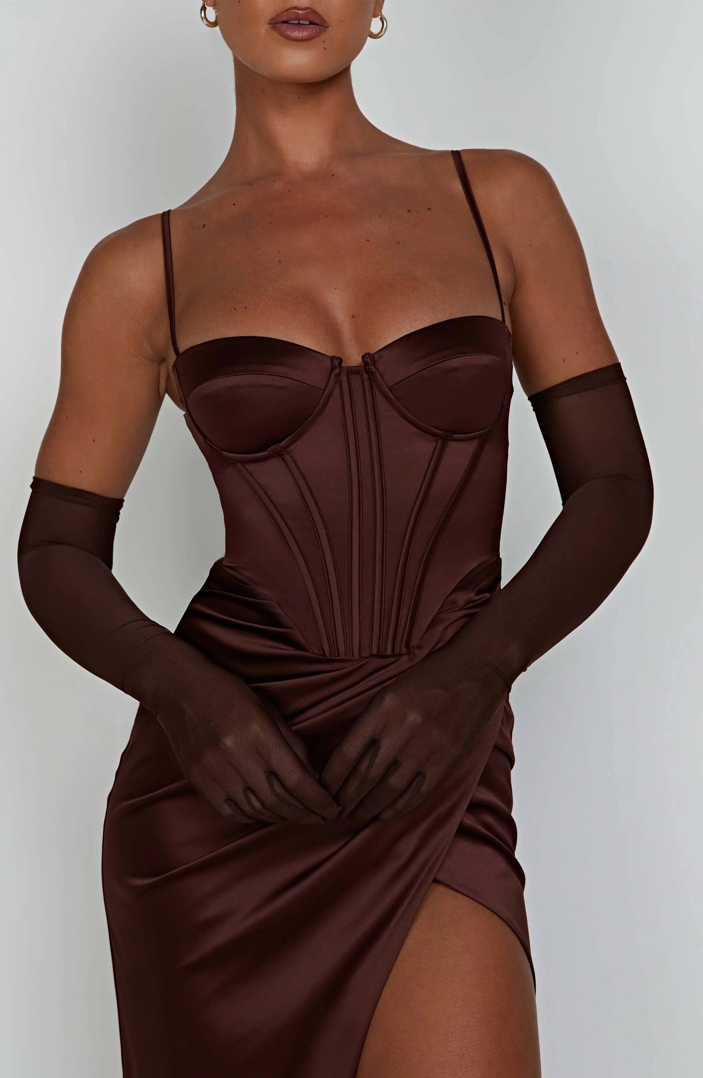Eli Gloves - Chocolate - Image 2
