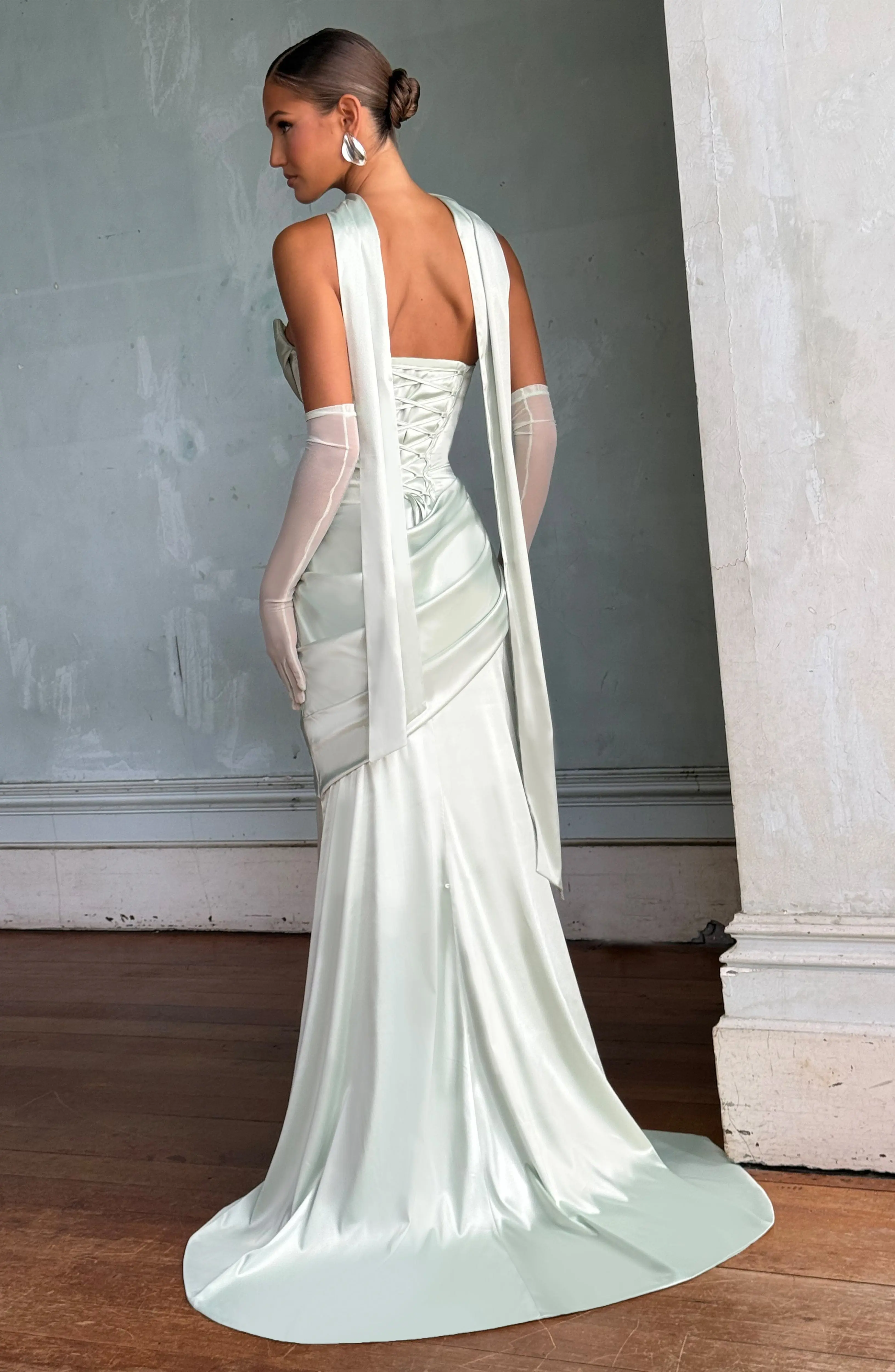 Kensington Maxi Dress - Mint - Image 2