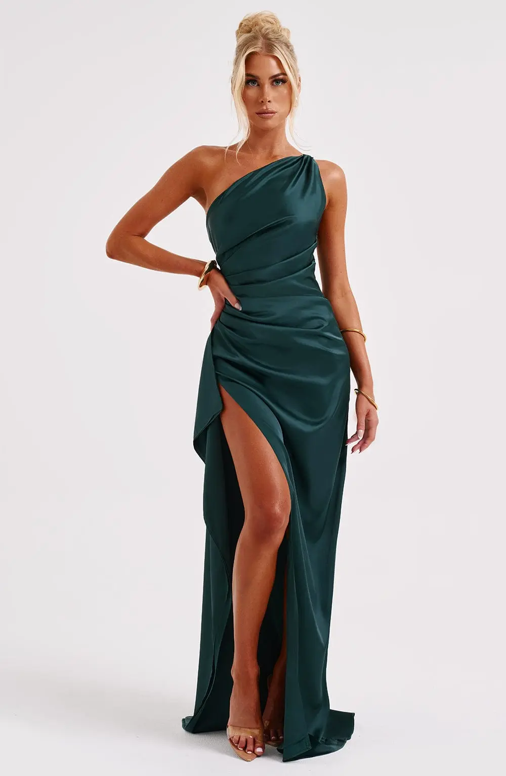 Ariel Maxi Dress - Emerald - Image 3