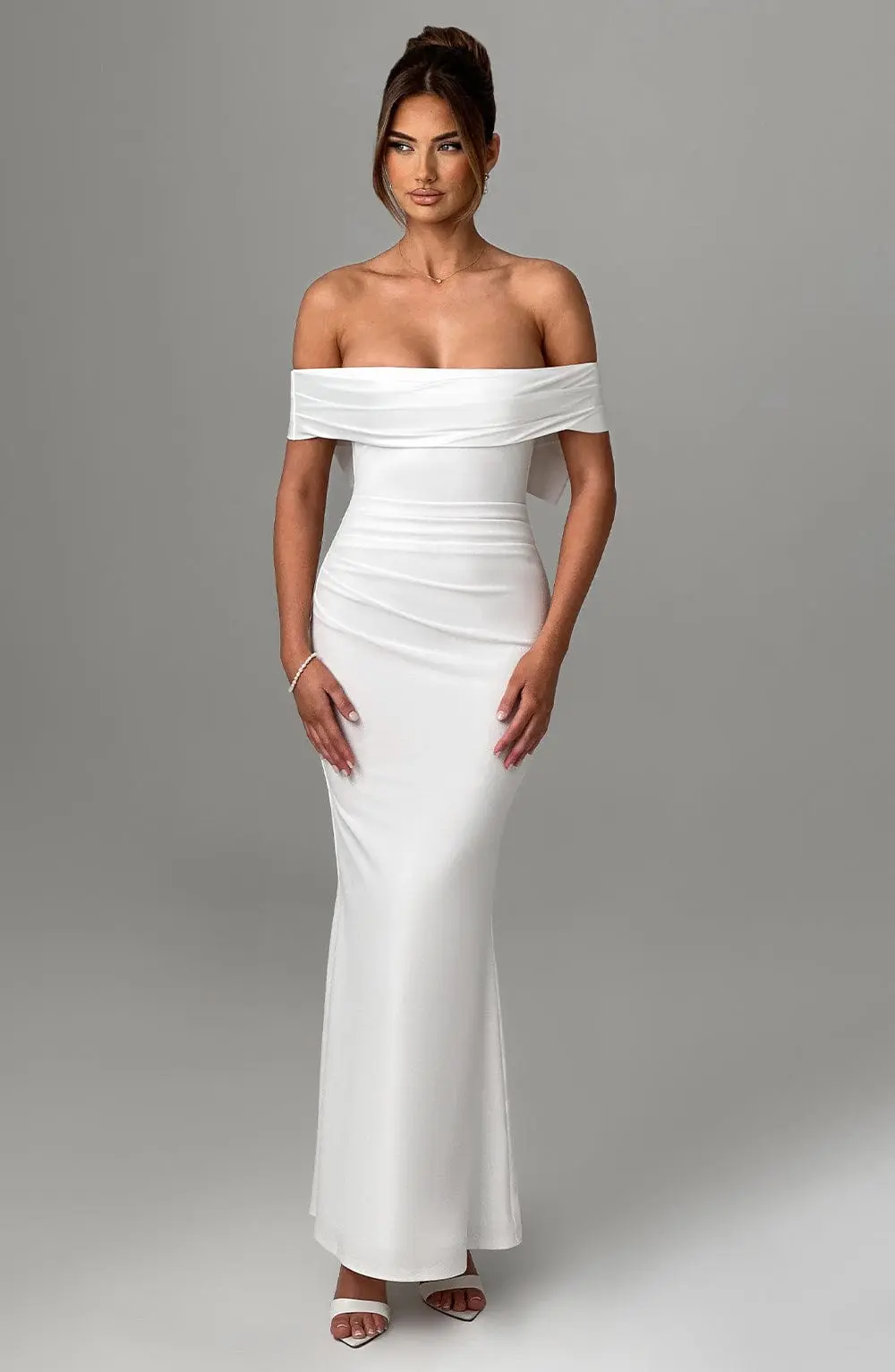 Joanna Maxi Dress - Ivory - Image 7
