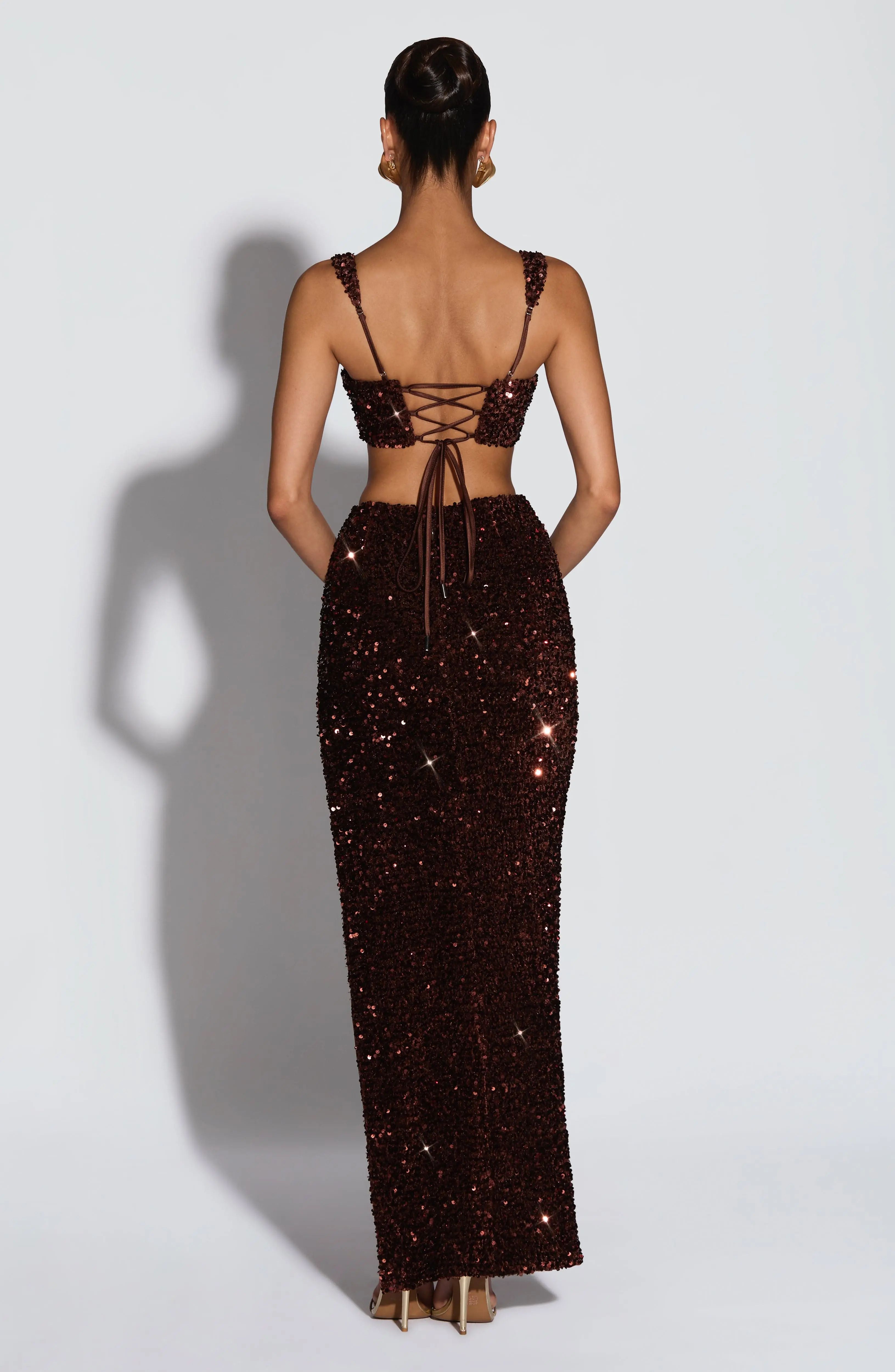 Inaya Bralette - Plum Brown - Image 3
