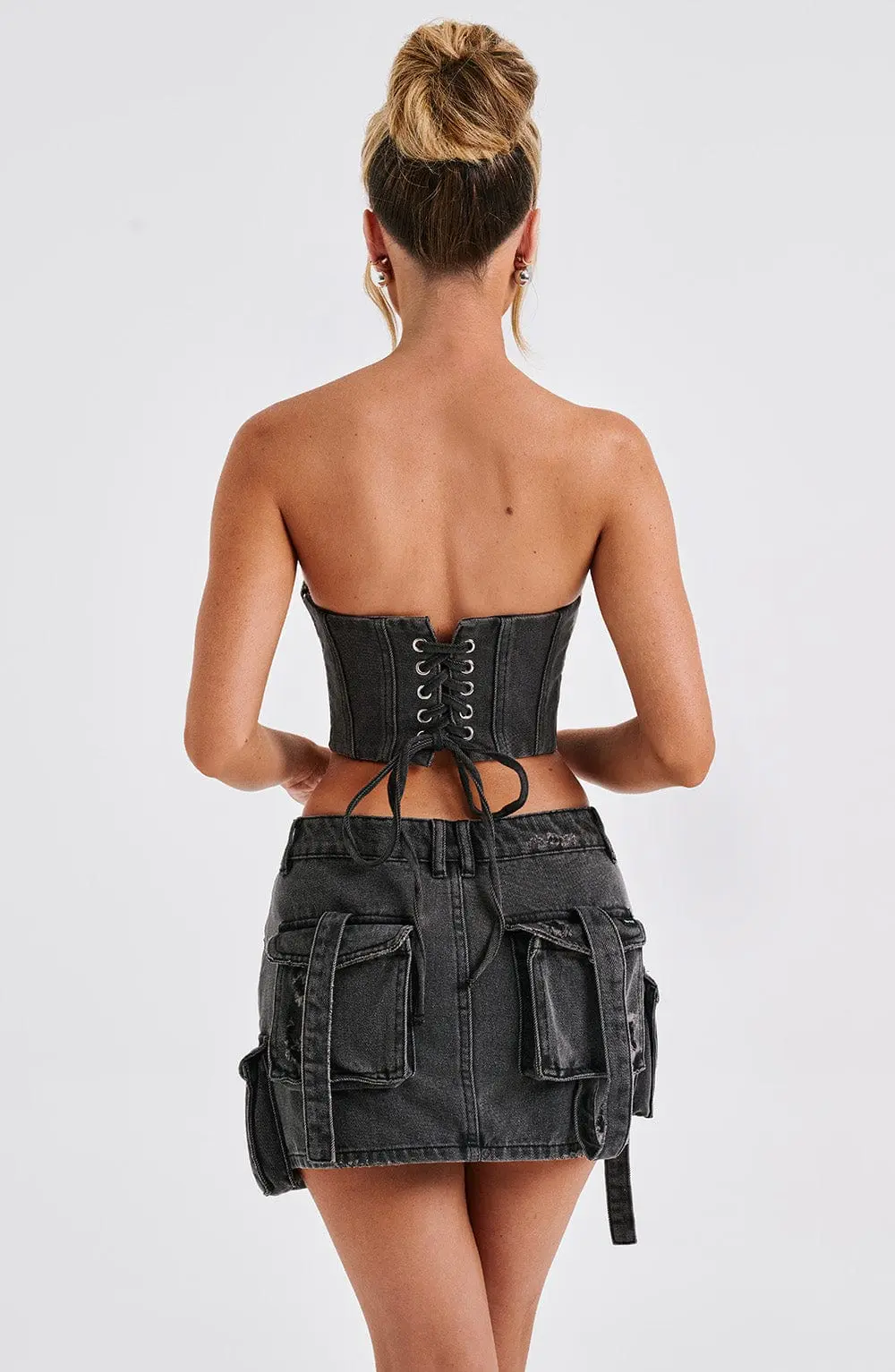 Yasie Corset - Black - Image 2