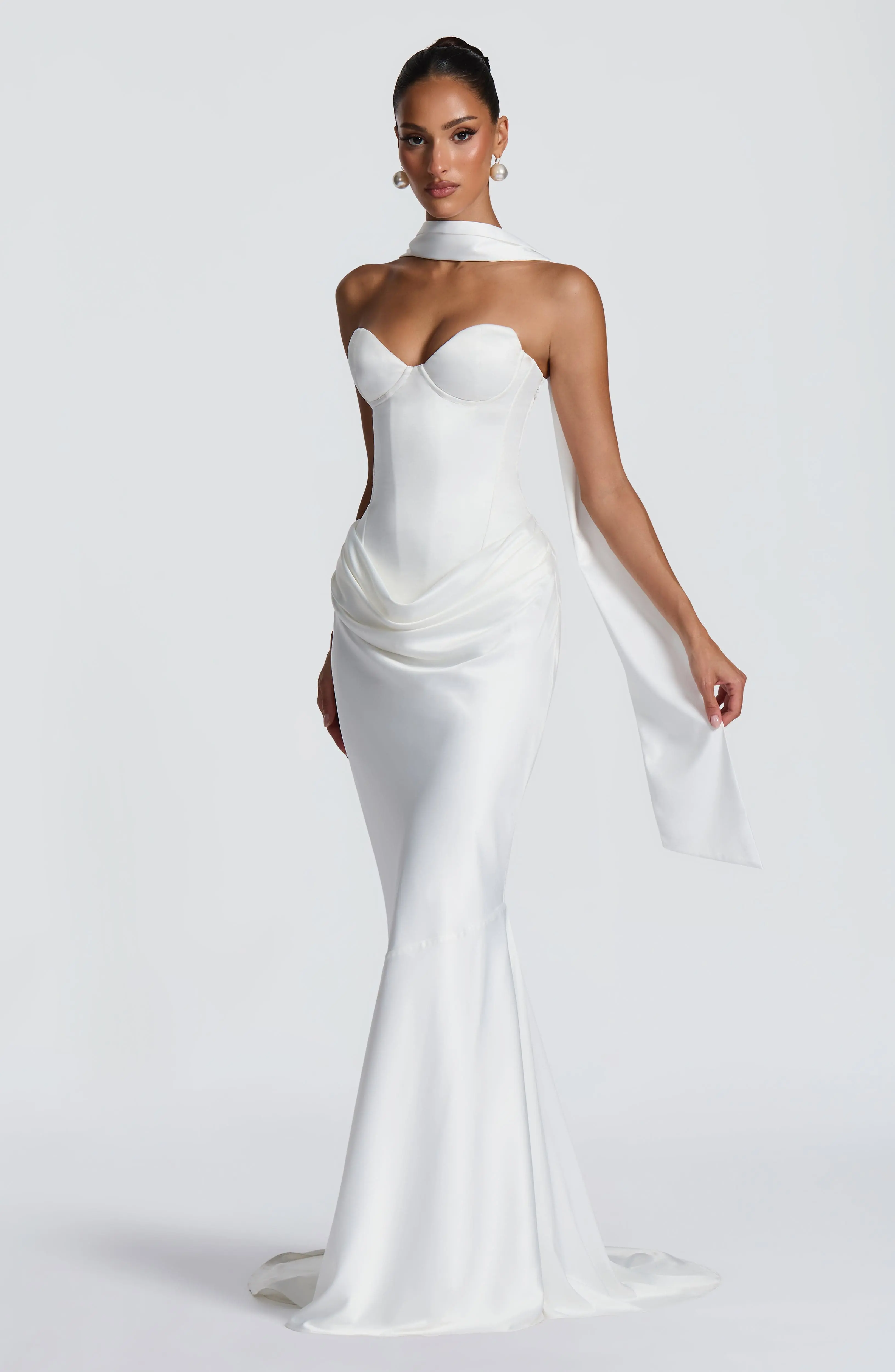 Vaila Gown - Ivory - Image 12