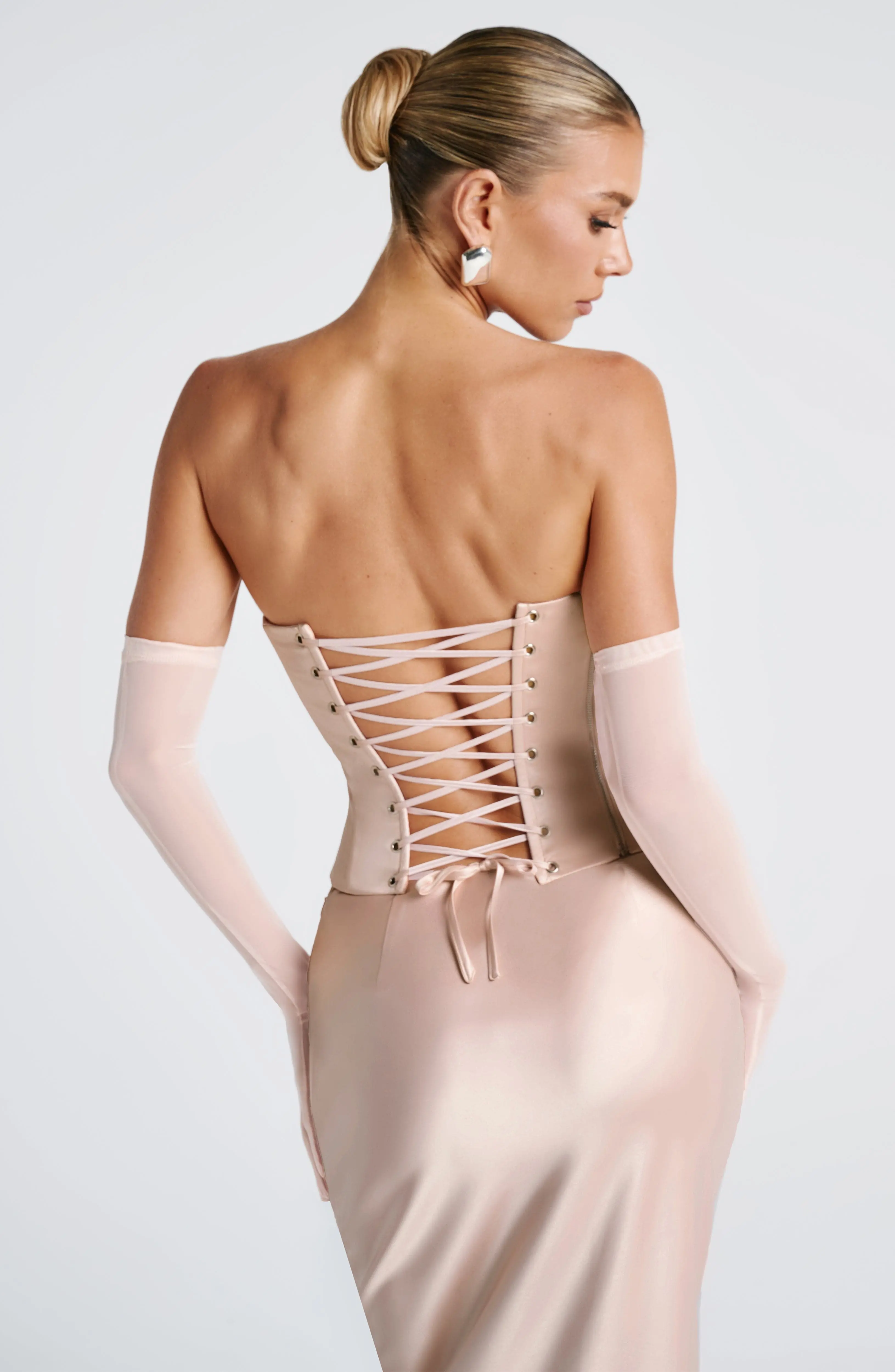 Callista Corset - Soft Peach - Image 6