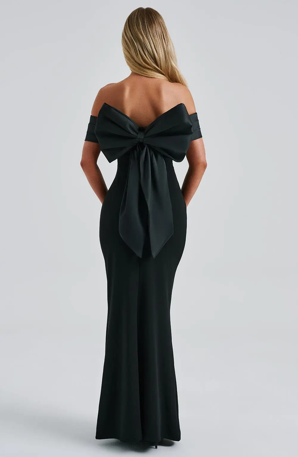 Joanna Maxi Dress - Black - Image 11