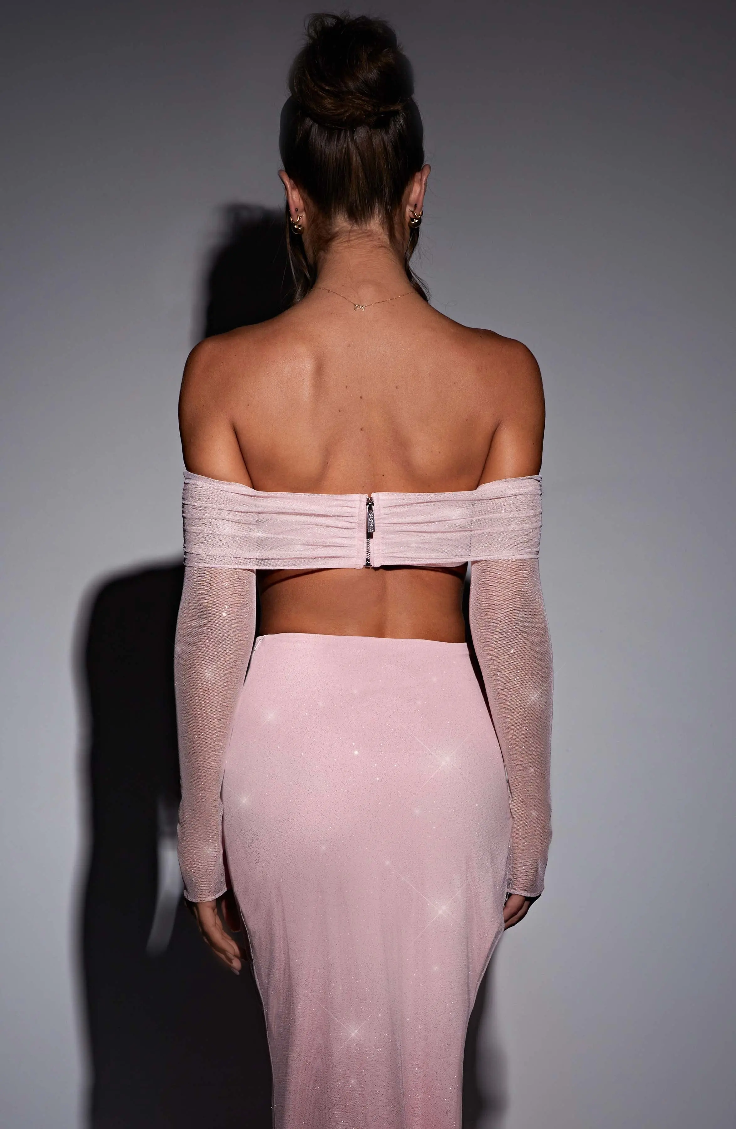 Jana Maxi Skirt - Pink Sparkle - Image 4