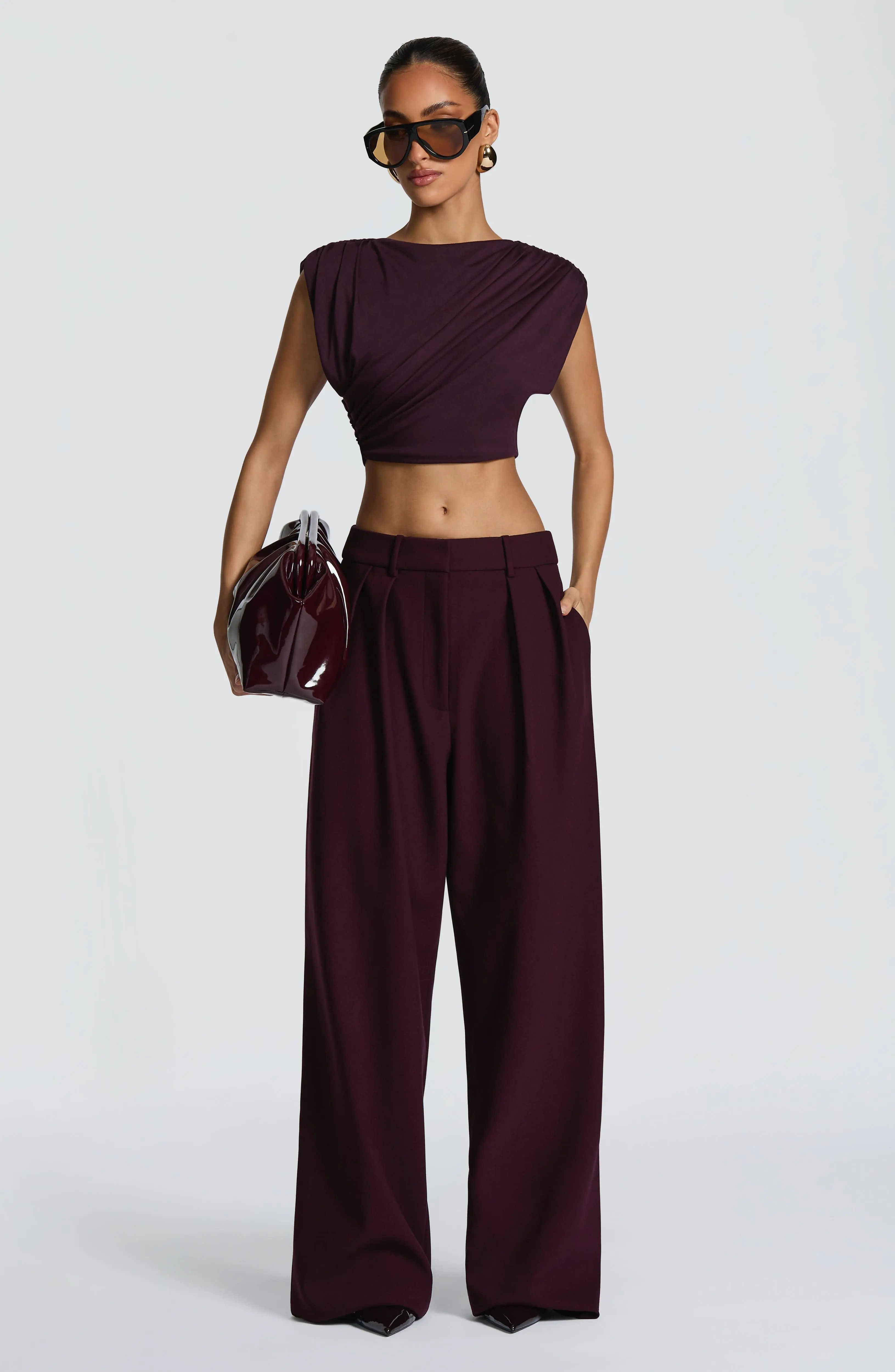 Amara Top - Plum - Image 4