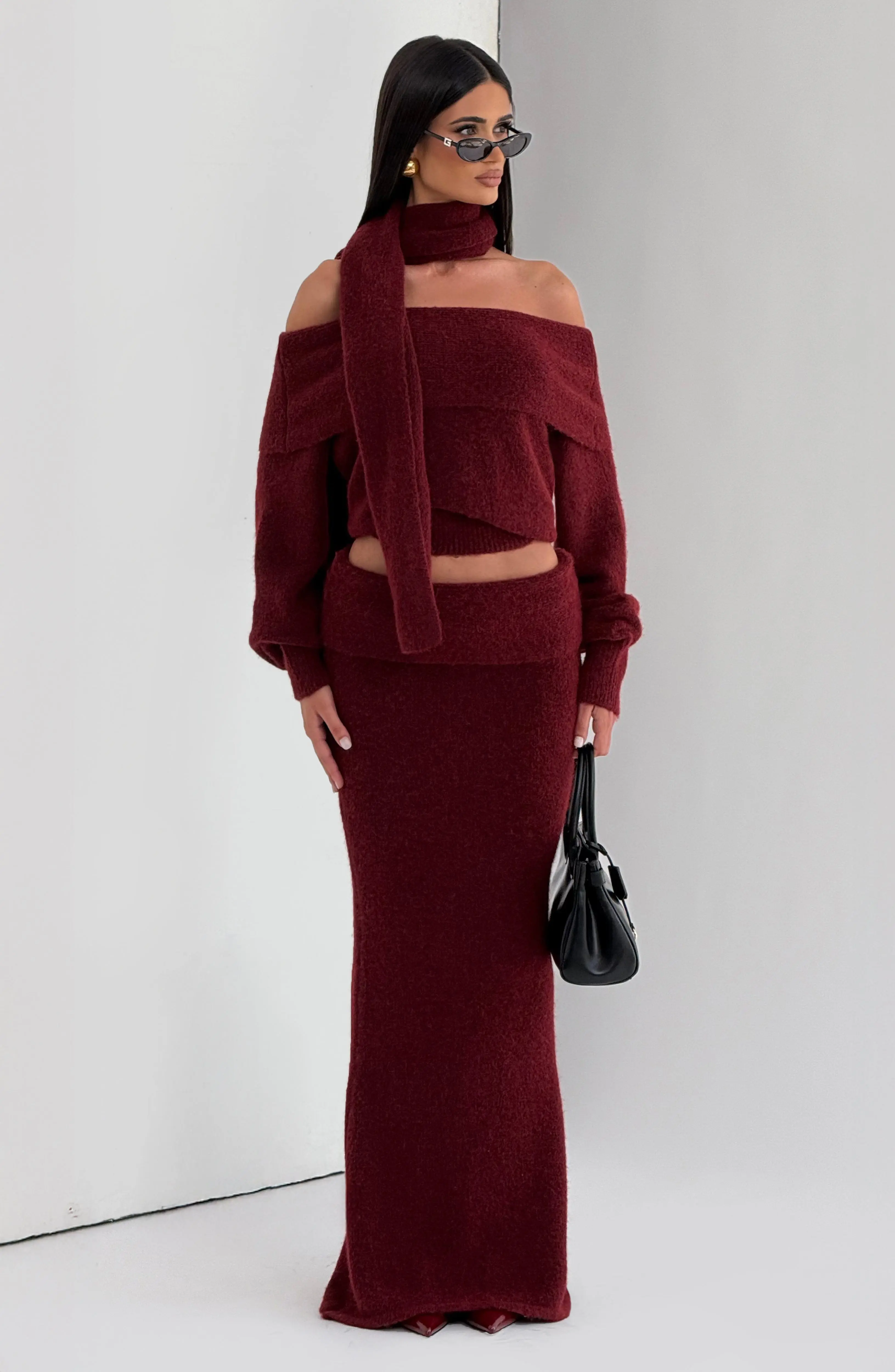 Andie Top - Burgundy - Image 8