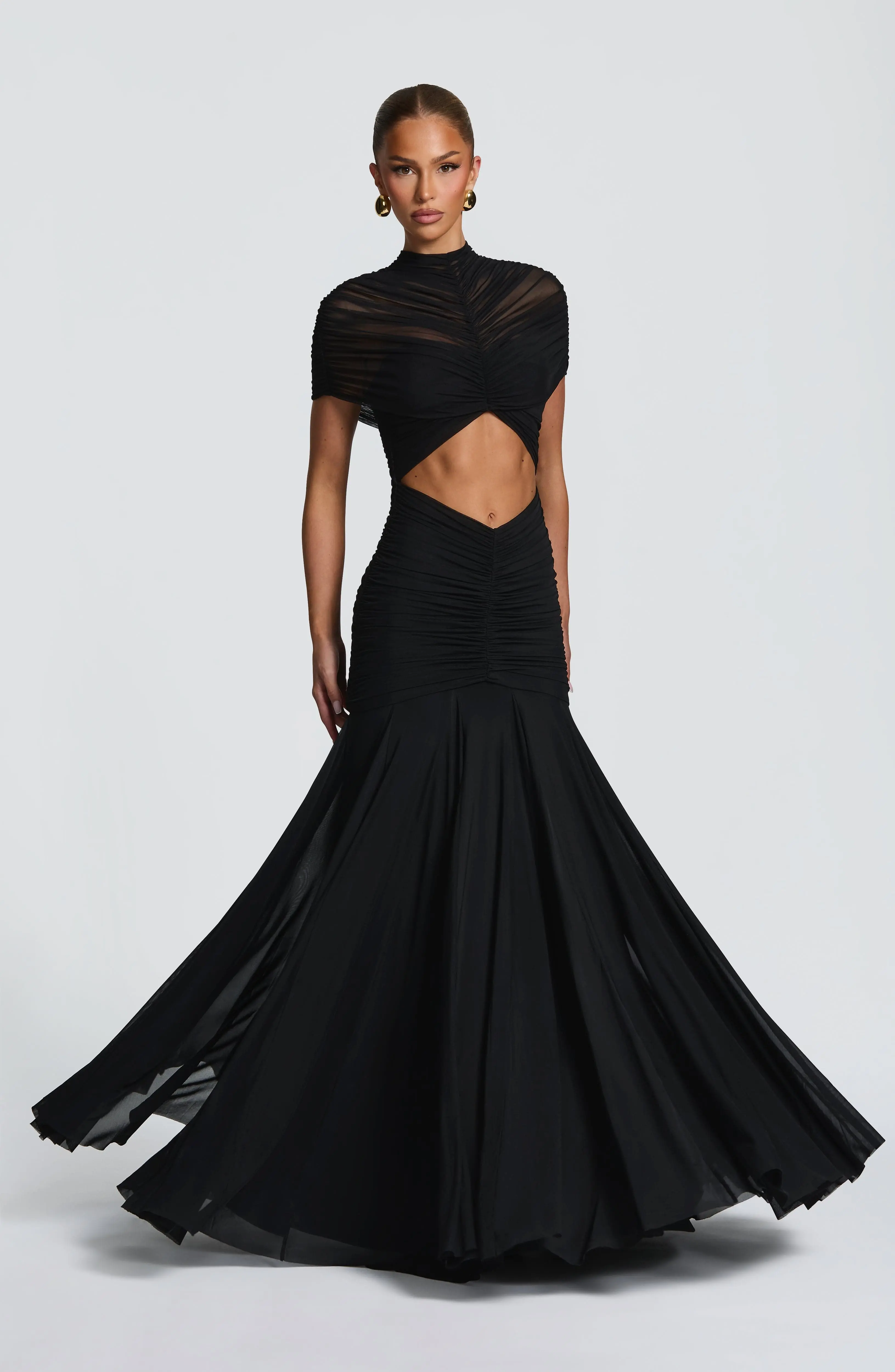 Jaya Maxi Dress - Black - Image 4