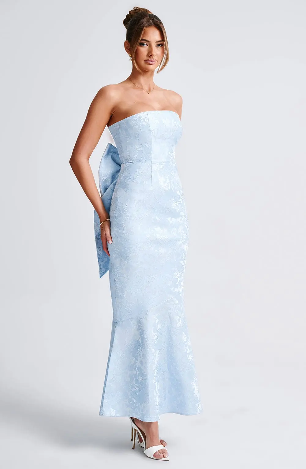 Felicity Maxi Dress - Blue - Image 4
