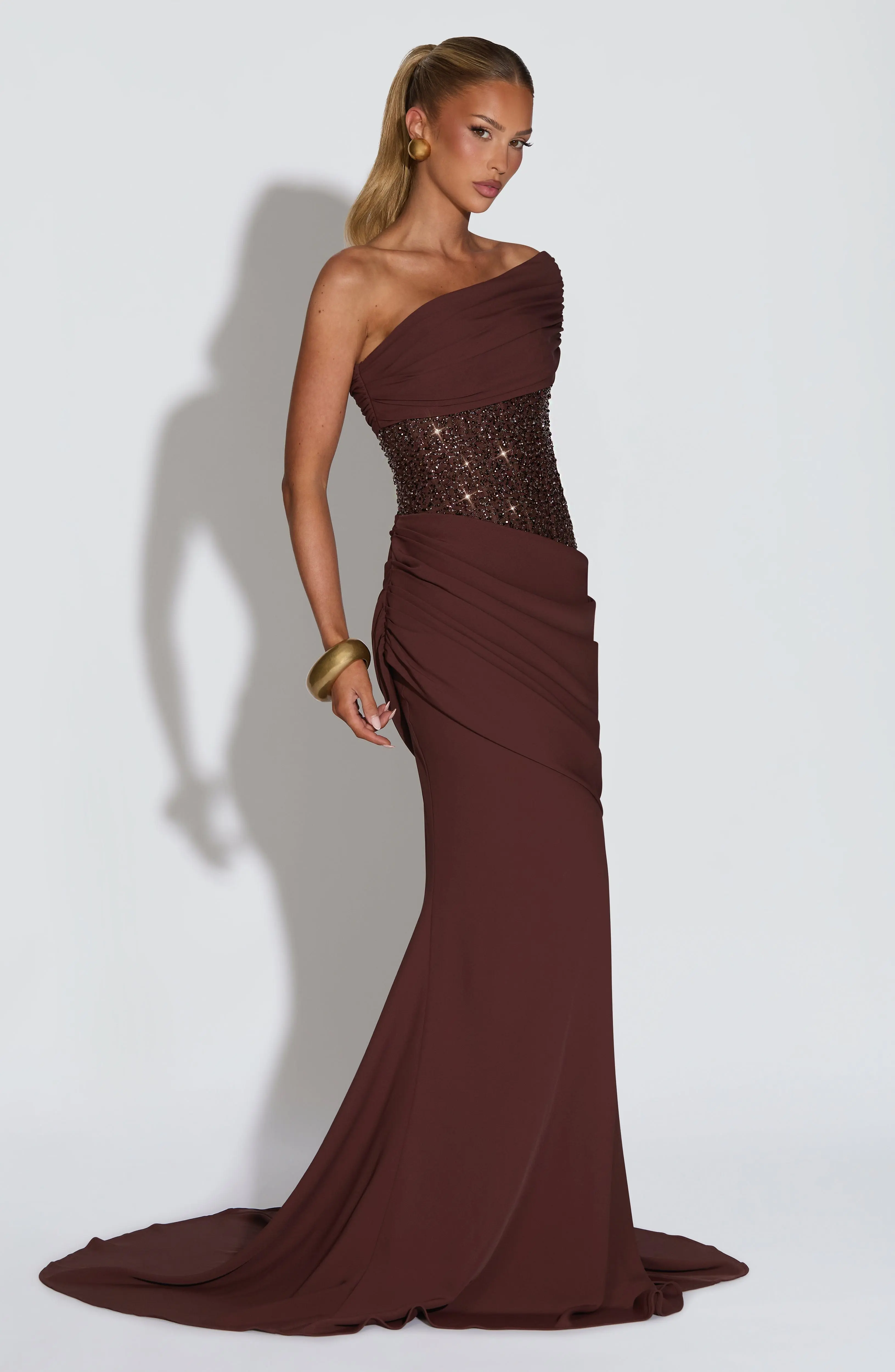 Ellora Gown - Plum Brown - Image 4