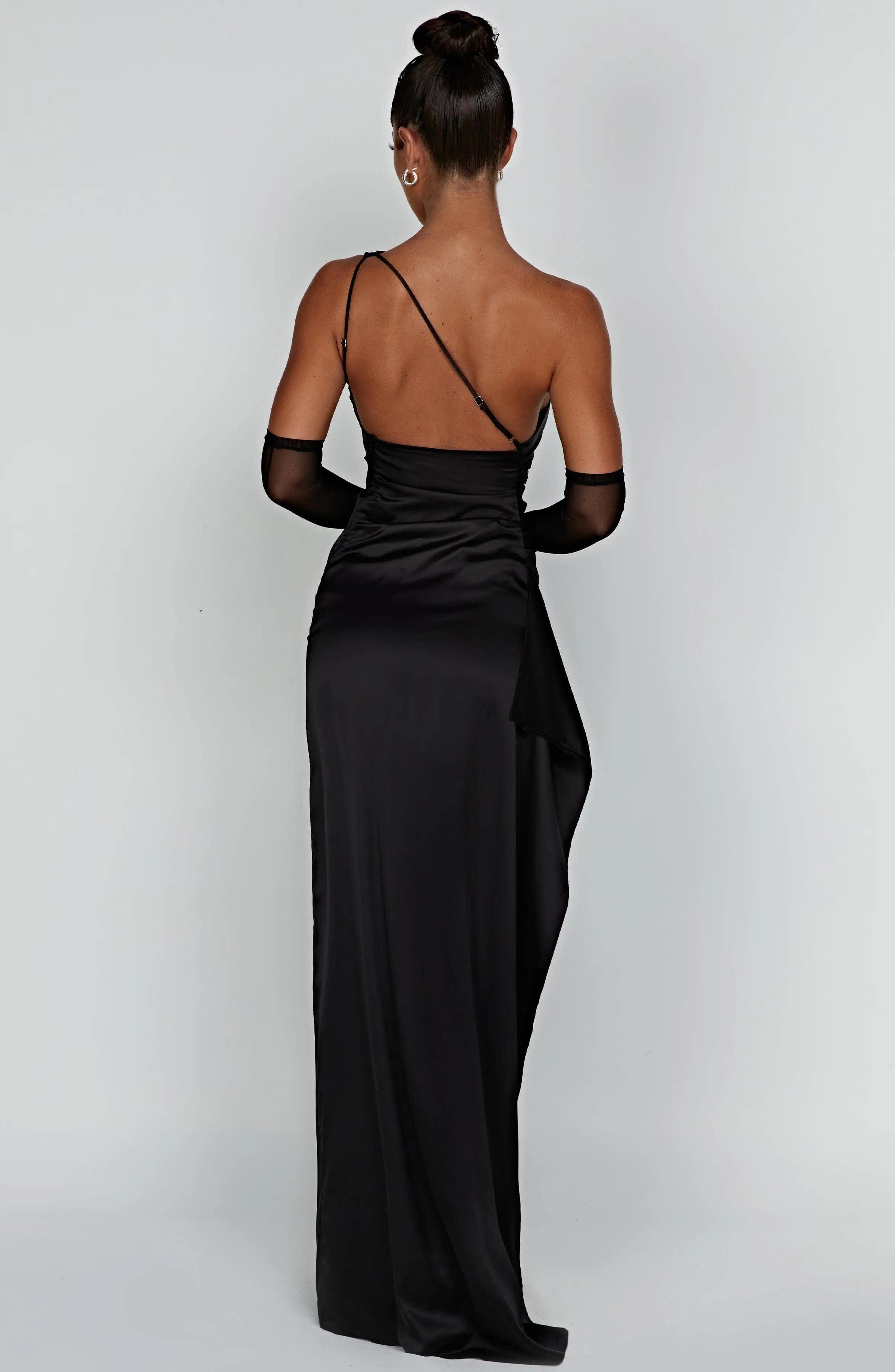 Ariel Maxi Dress - Black - Image 4