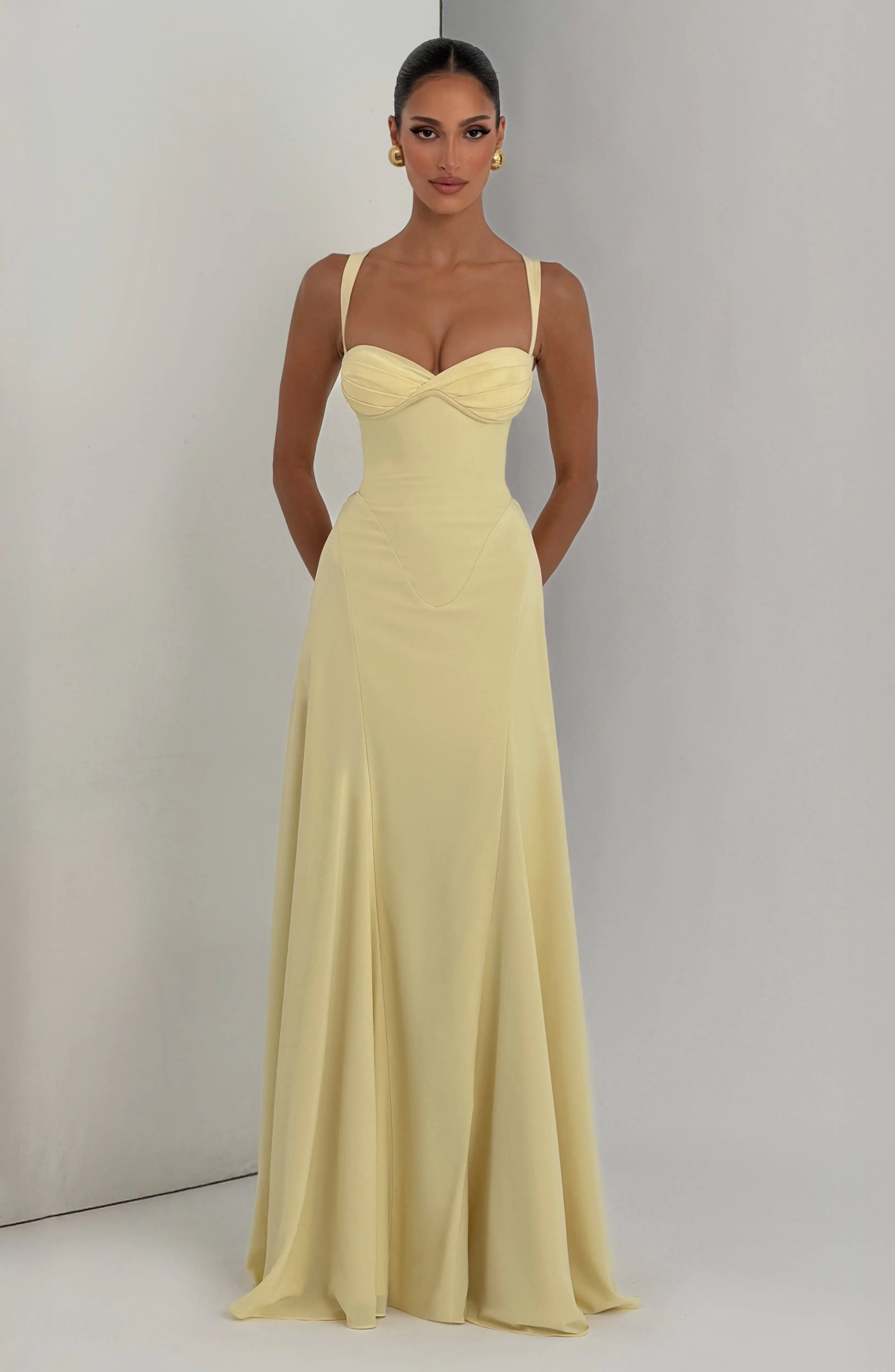 Irie Maxi Dress - Lemon - Image 5