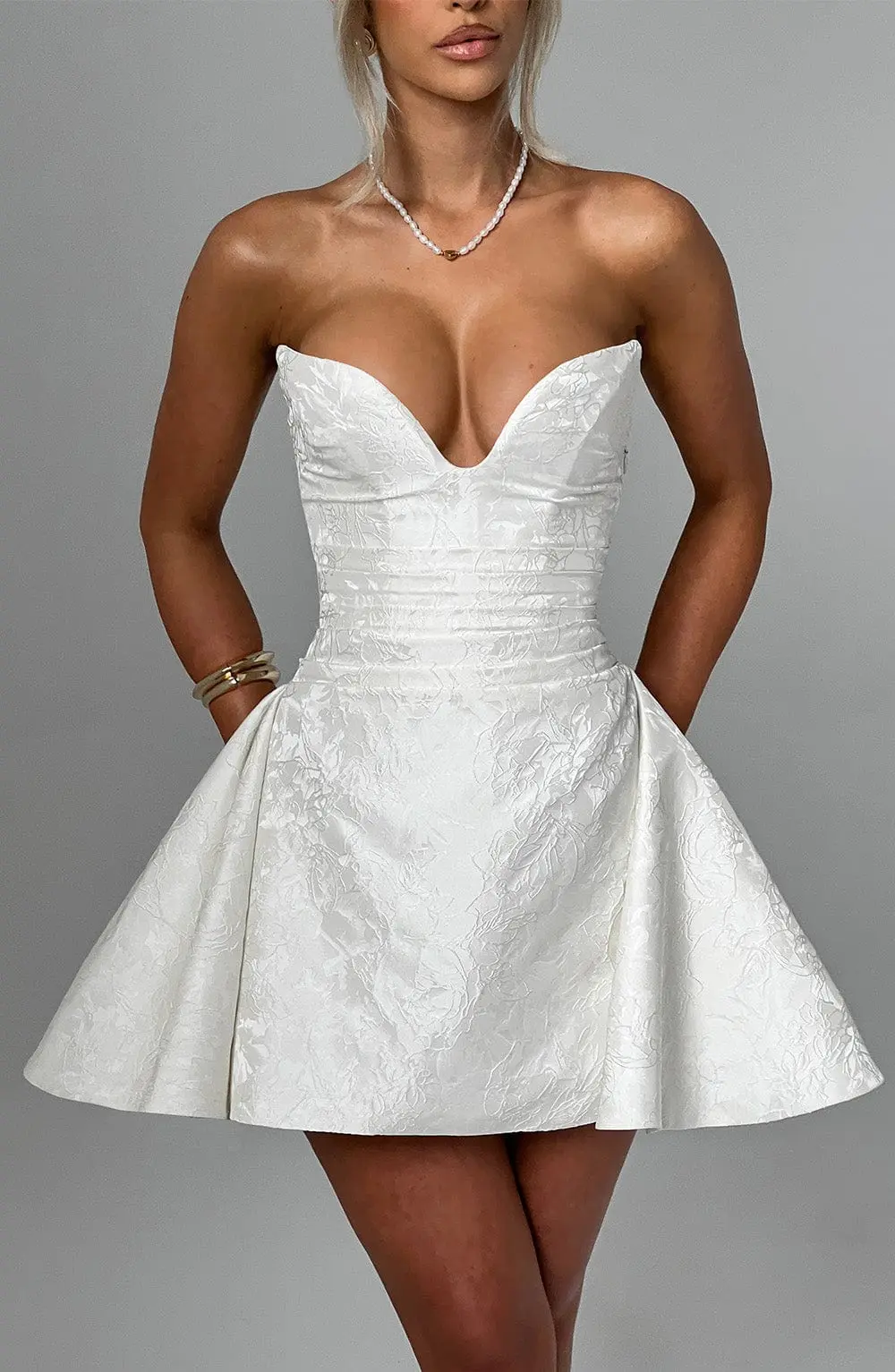 Joan Playsuit - Ivory - Image 3