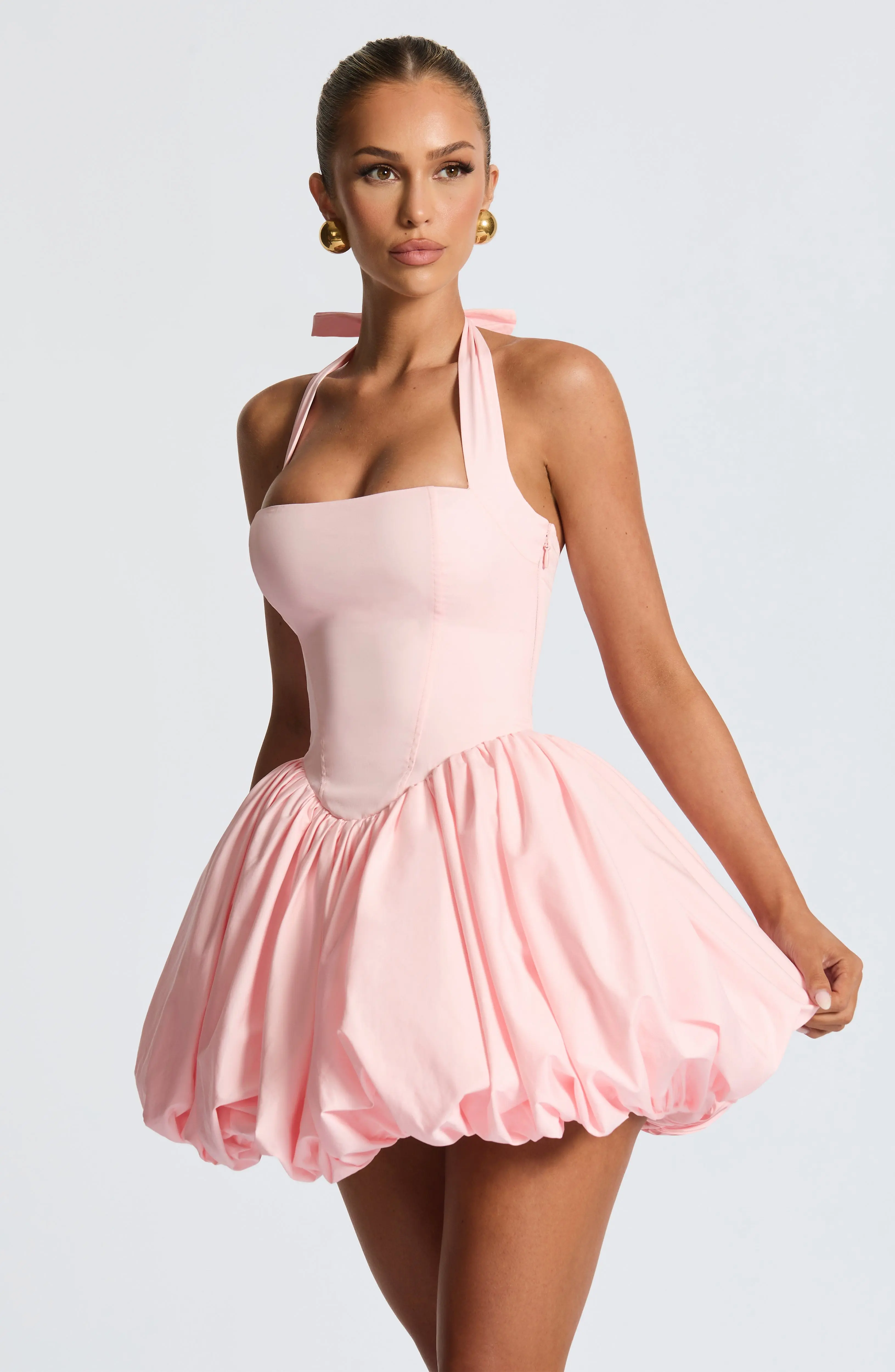 Maricia Mini Dress - Blush - Image 7