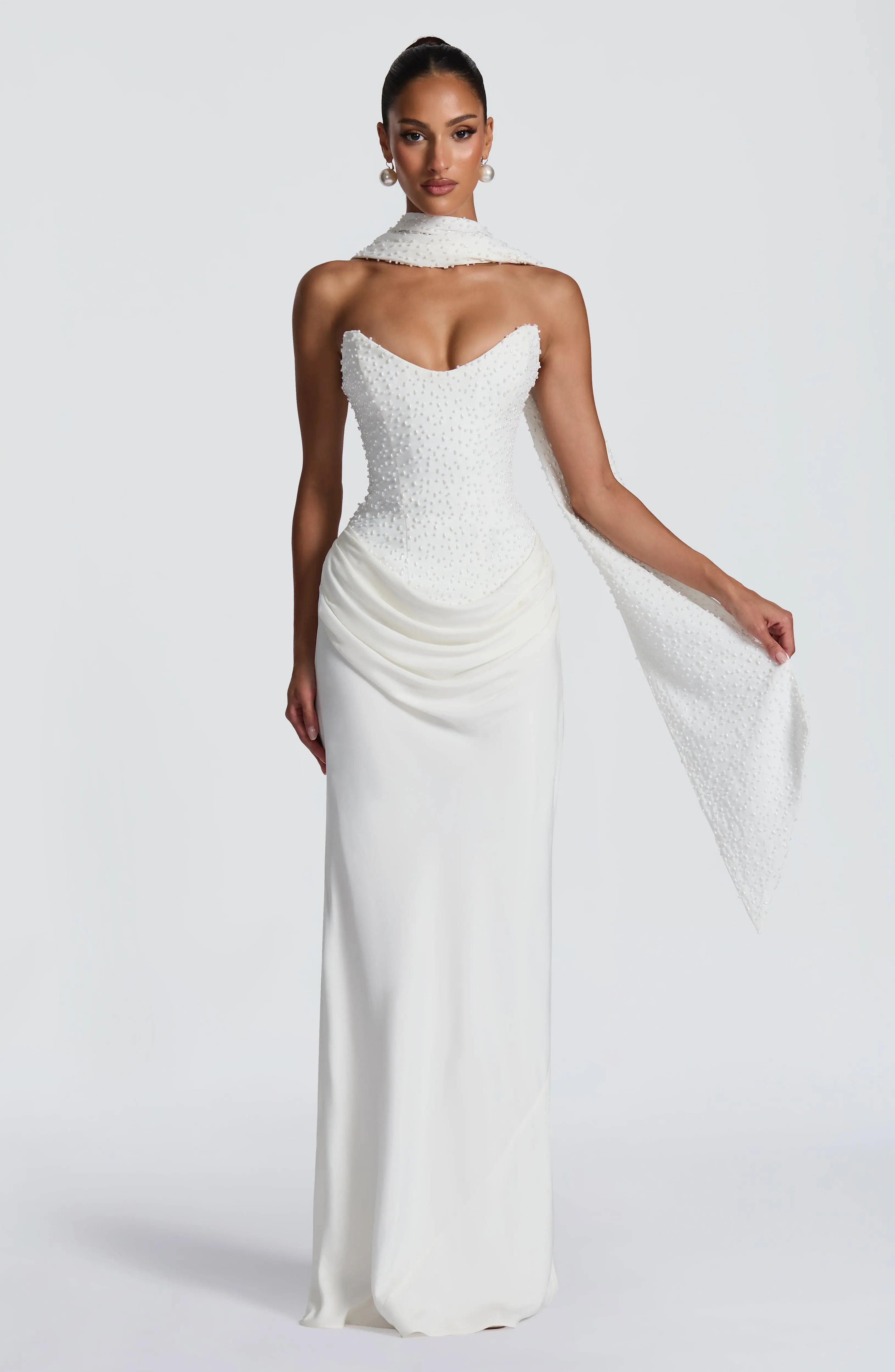 Iver Scarf - Ivory - Image 6