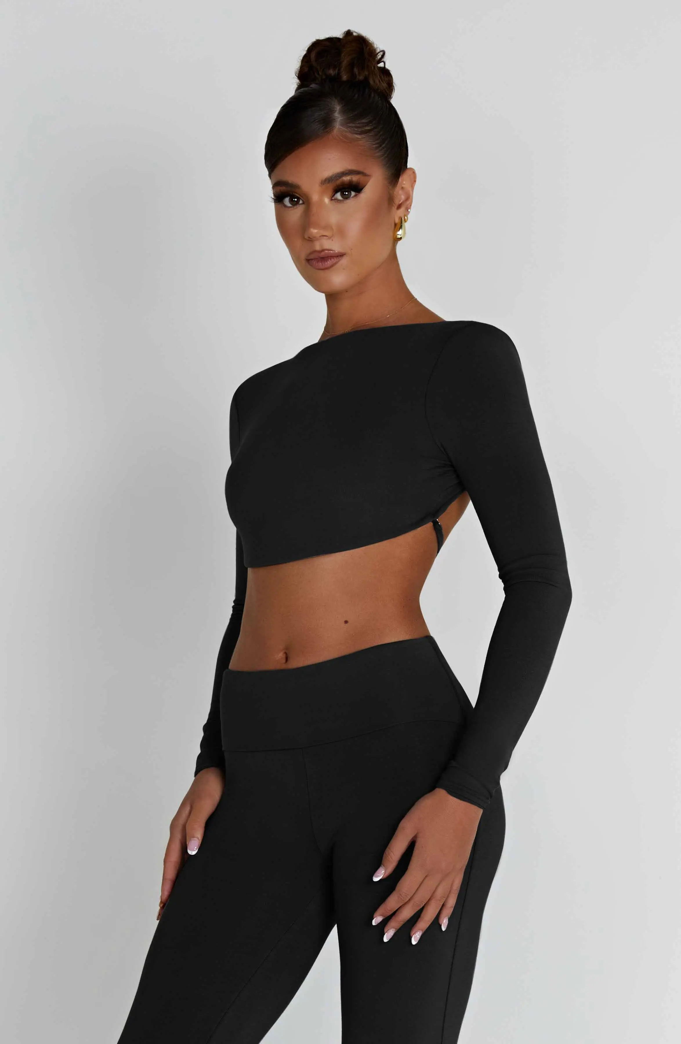 Sahra Top - Black - Image 3
