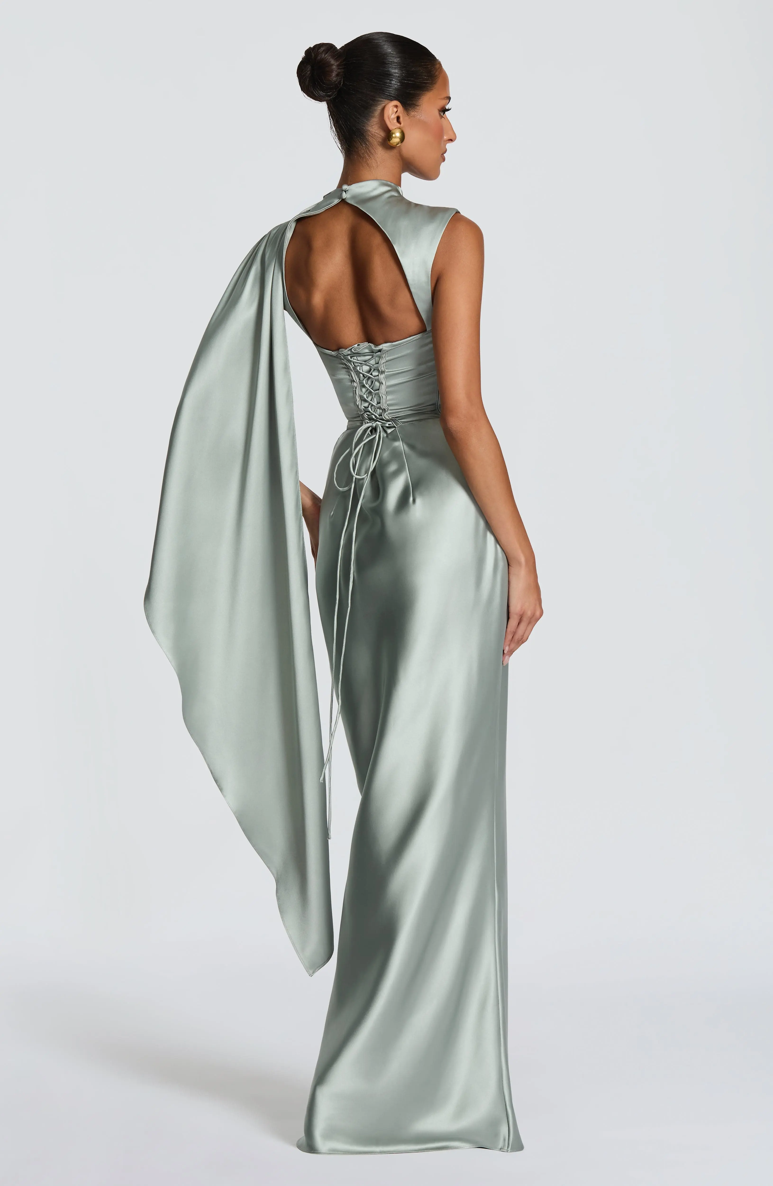 Avendra Maxi Dress - Sage - Image 2