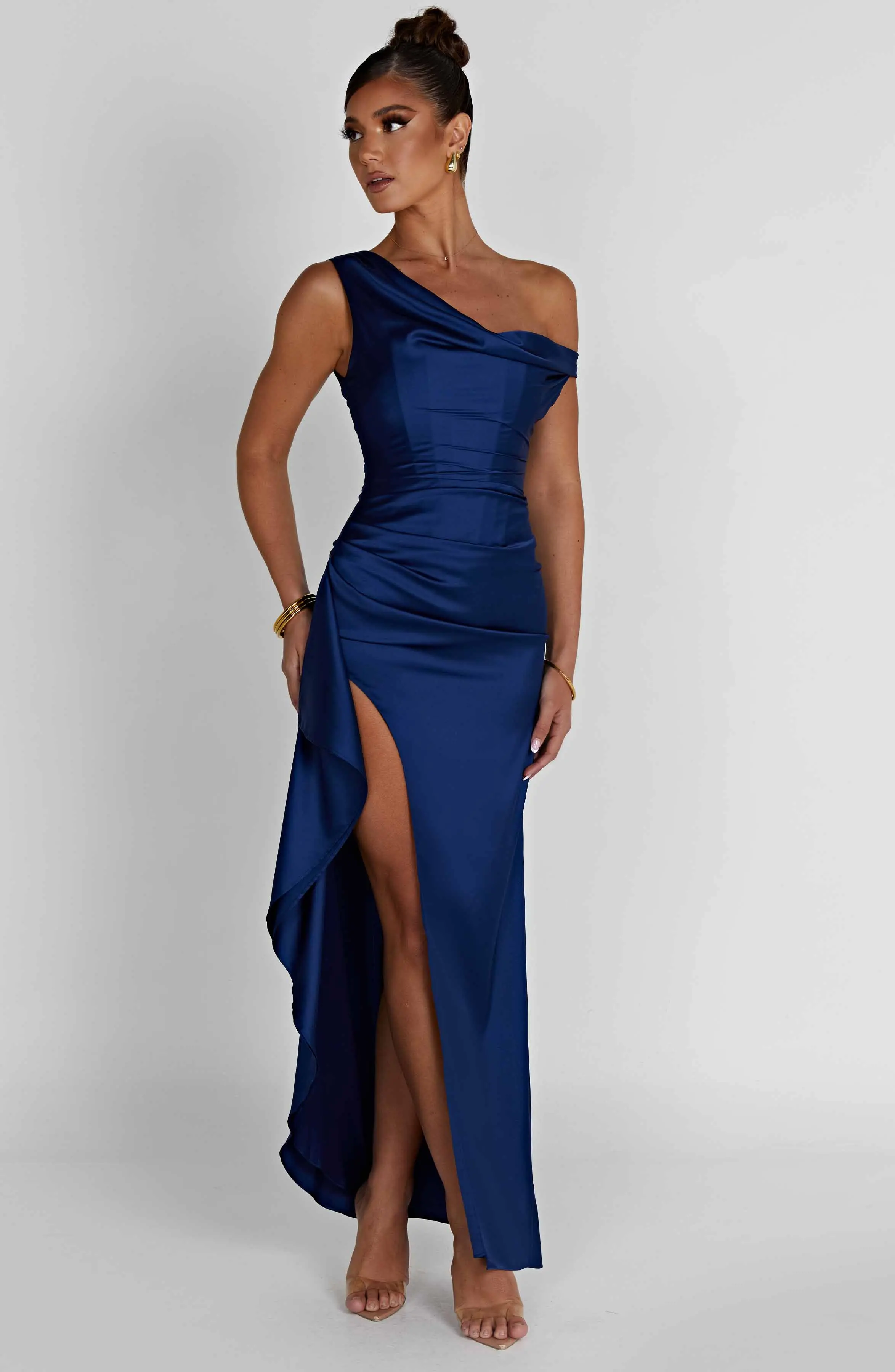 Juliene Maxi Dress - Navy - Image 13