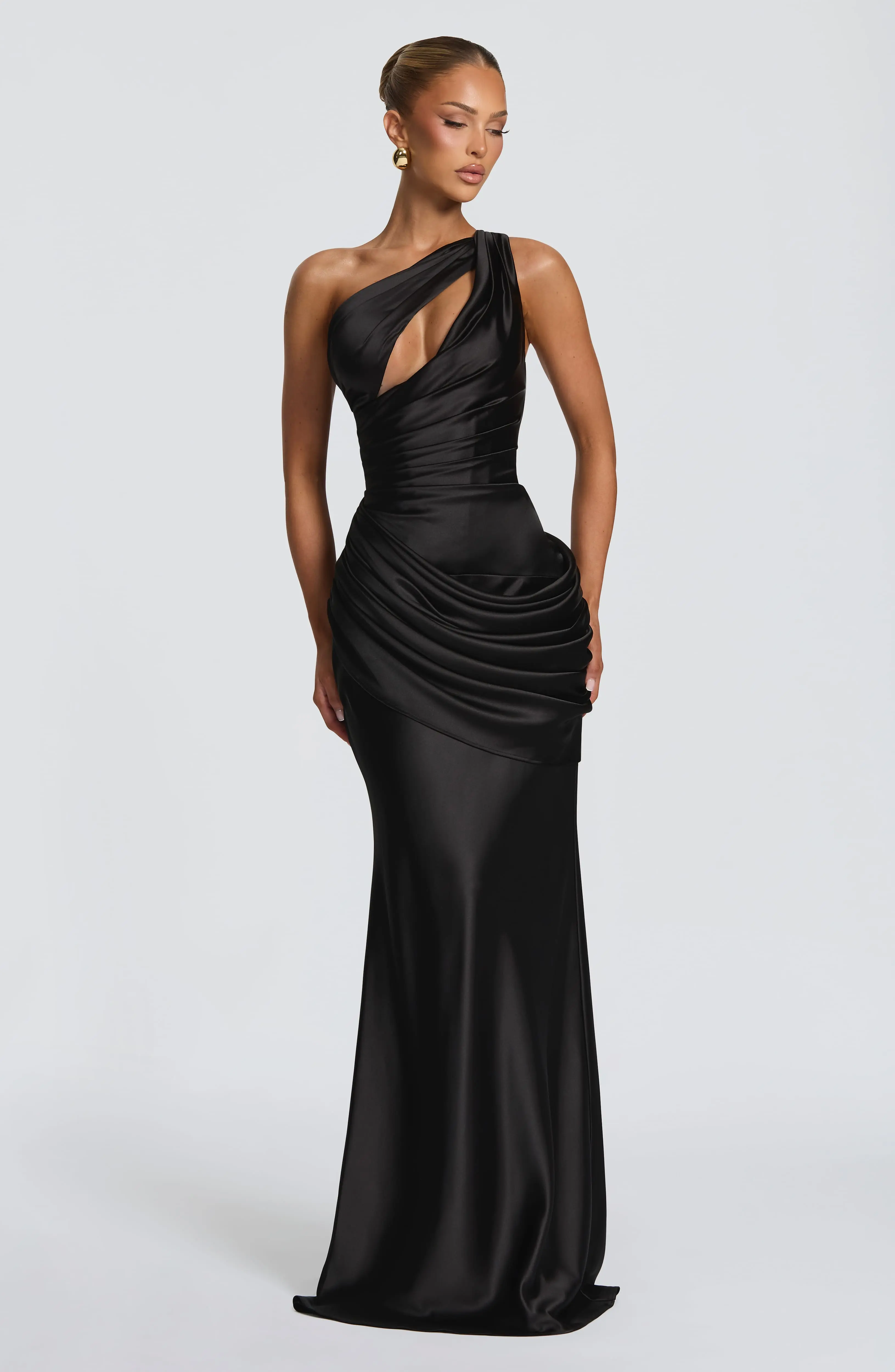 Emina Maxi Dress - Black - Image 7