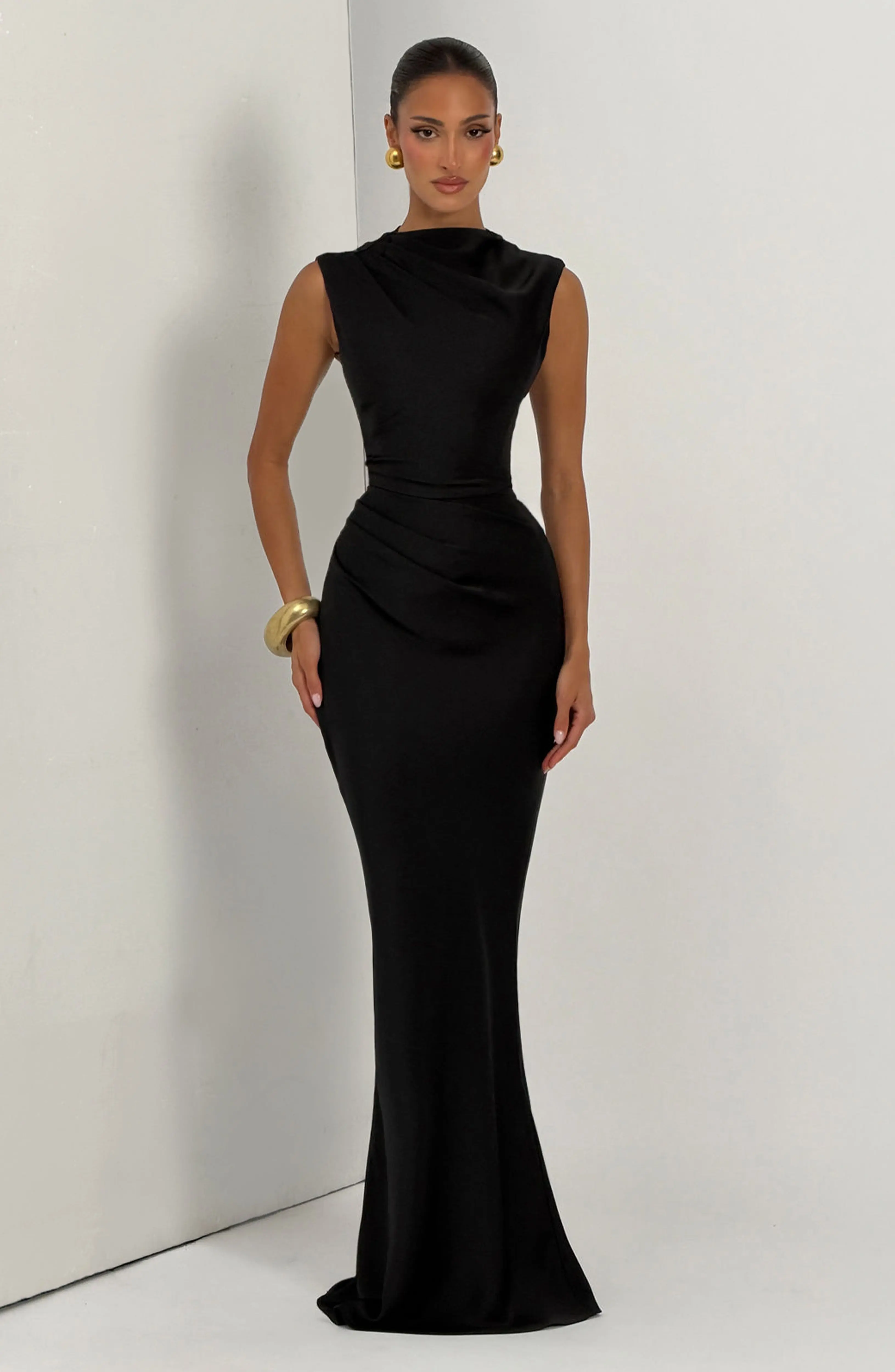Avielle Maxi Dress - Black - Image 5