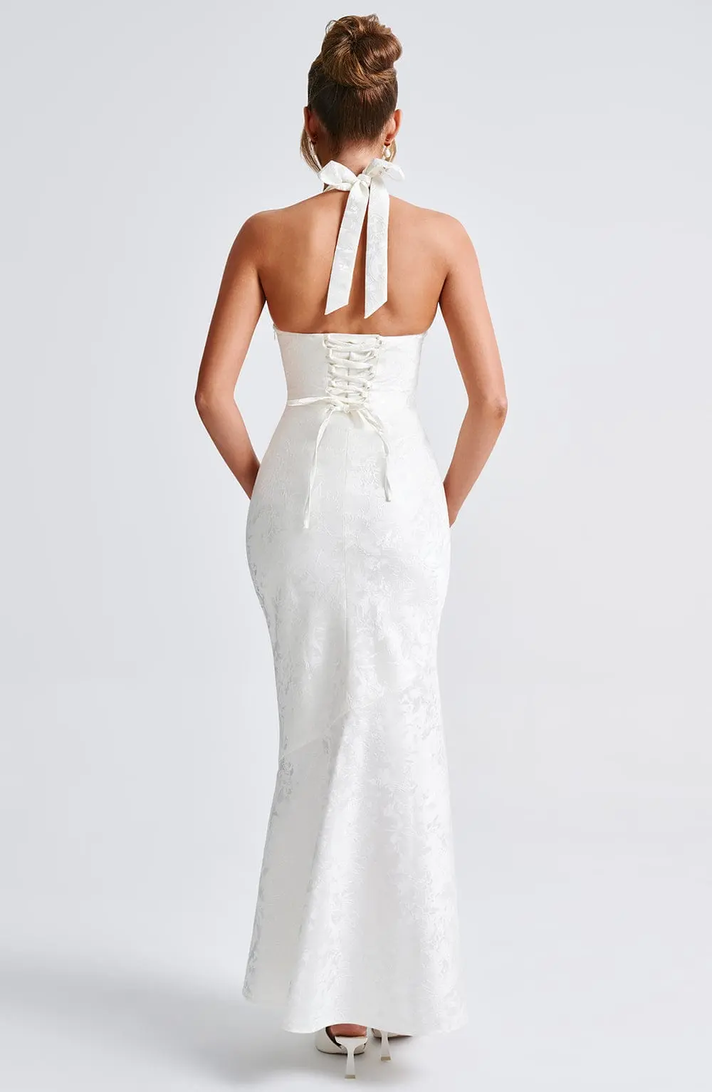 Josephine Maxi Dress - Ivory - Image 11