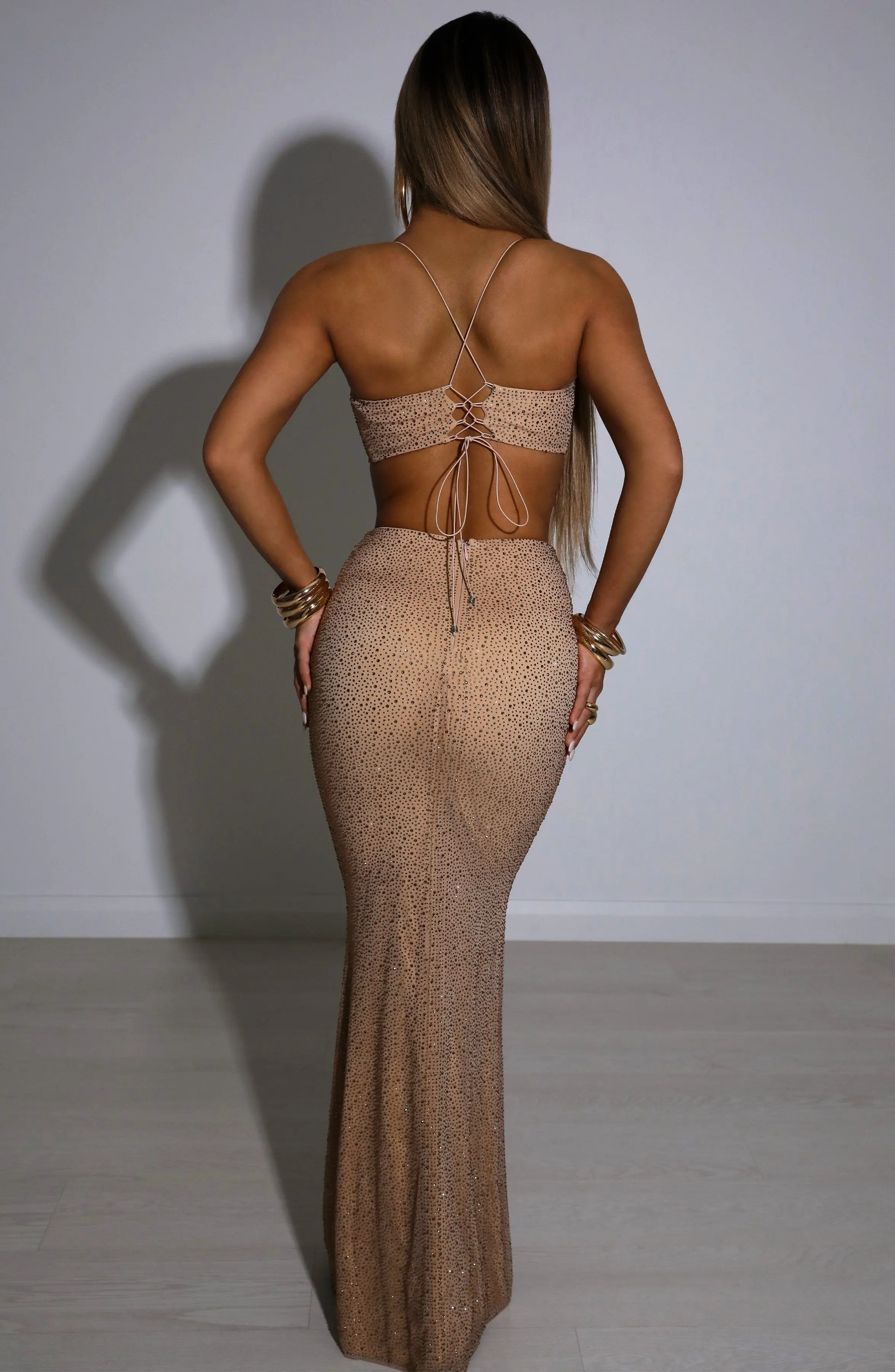 Eloise Maxi Skirt - Bronze - Image 3