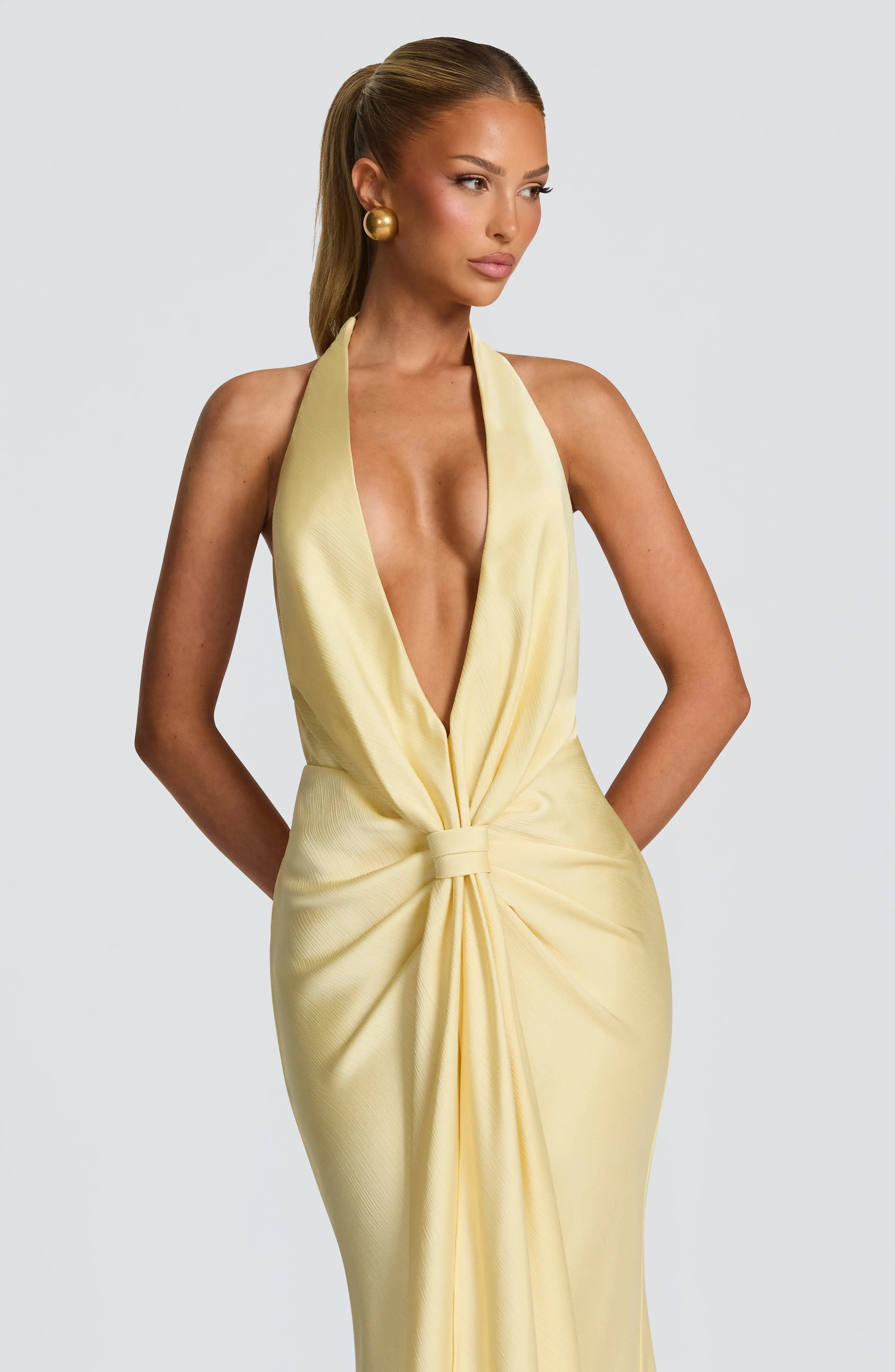 Linette Gown - Lemon - Image 5