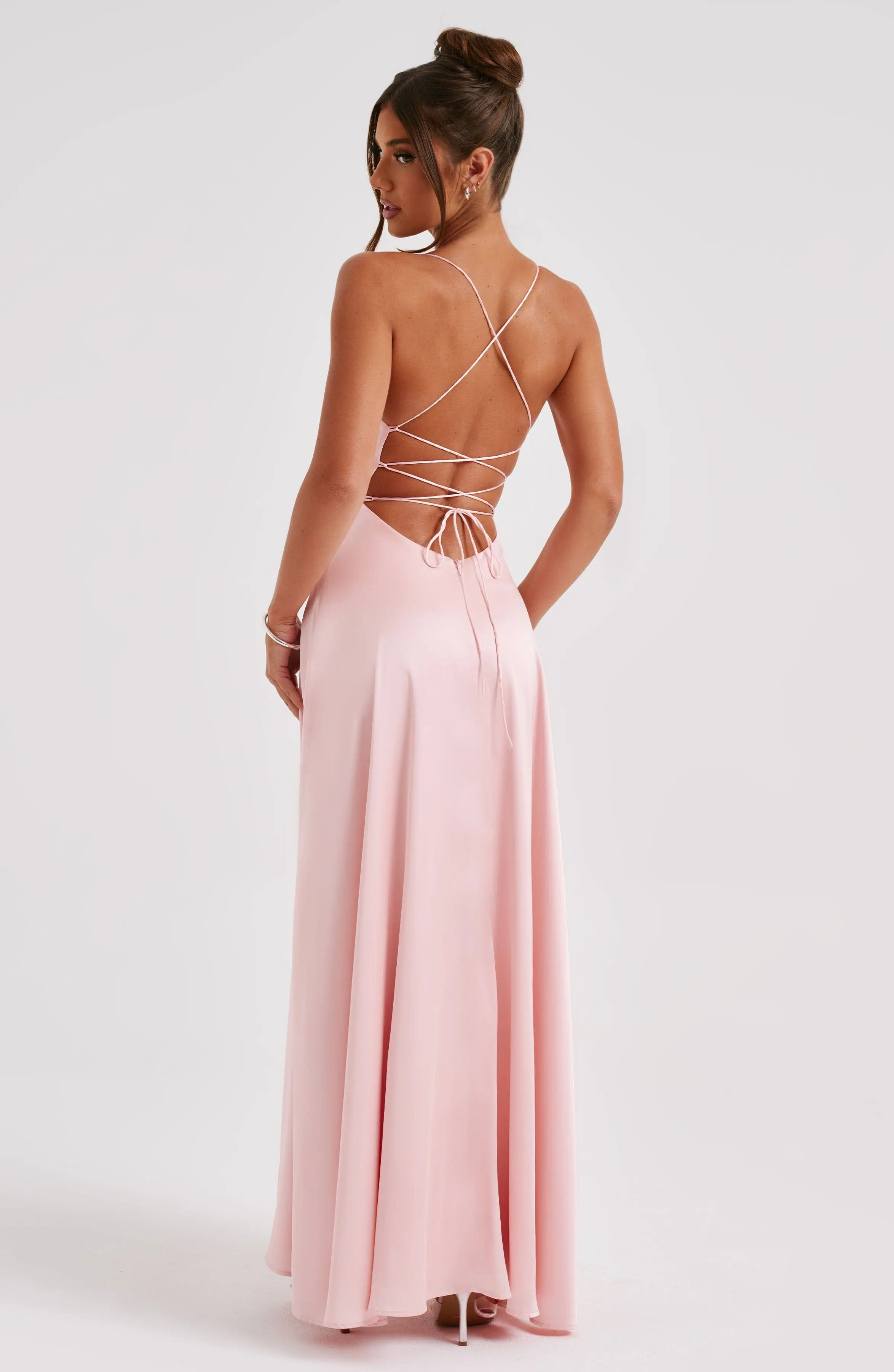 Bethany Maxi Dress - Blush - Image 7