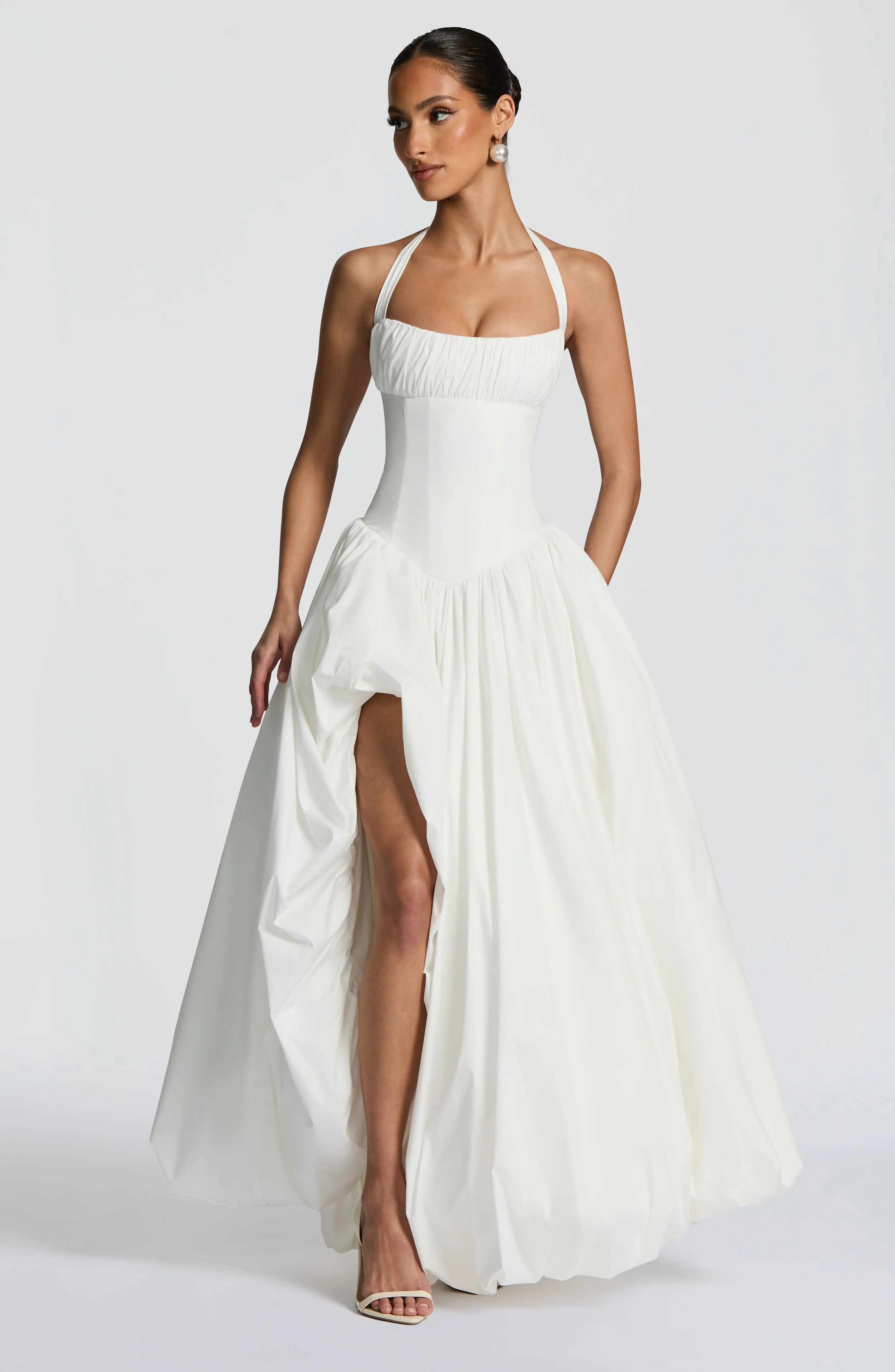 Keira Maxi Dress - Ivory - Image 11