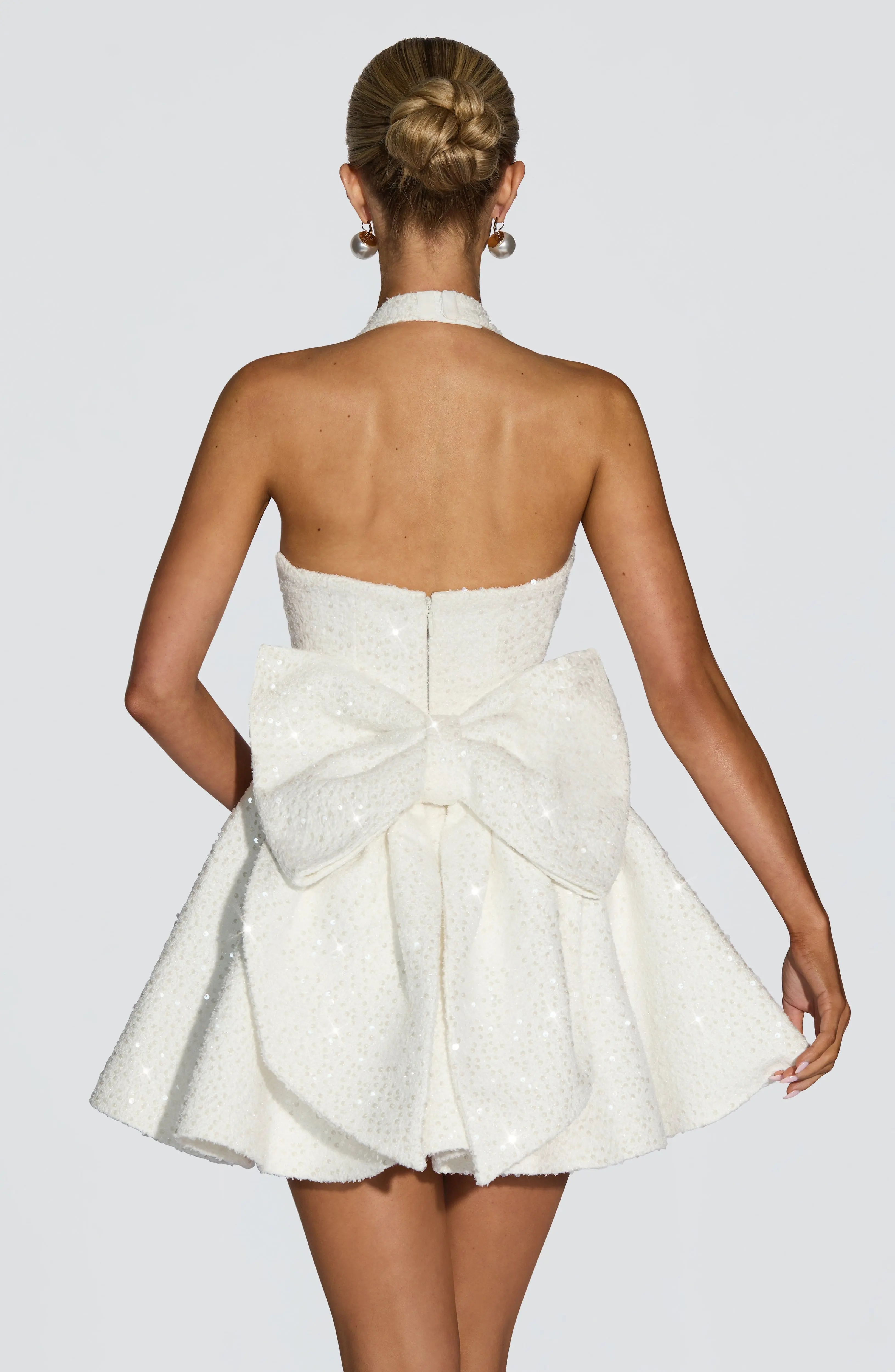 Talara Mini Dress - Ivory - Image 2