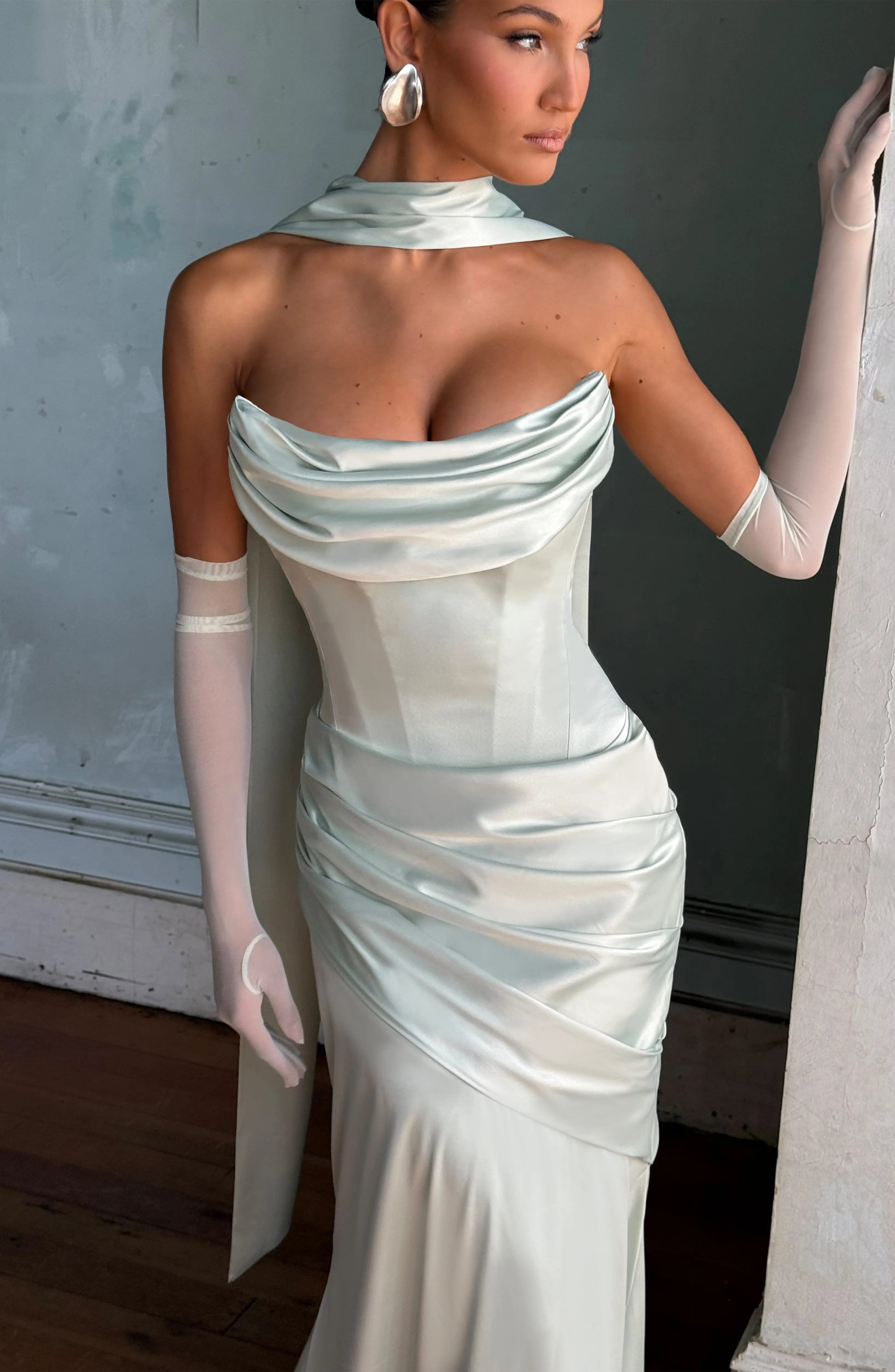 Eli Gloves - Mint - Image 2