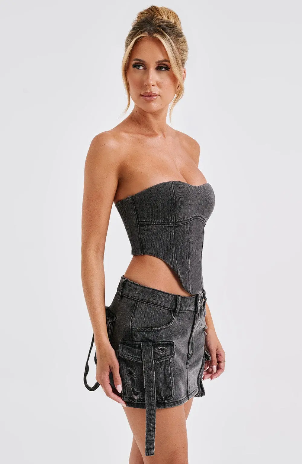 Yasie Corset - Black - Image 5