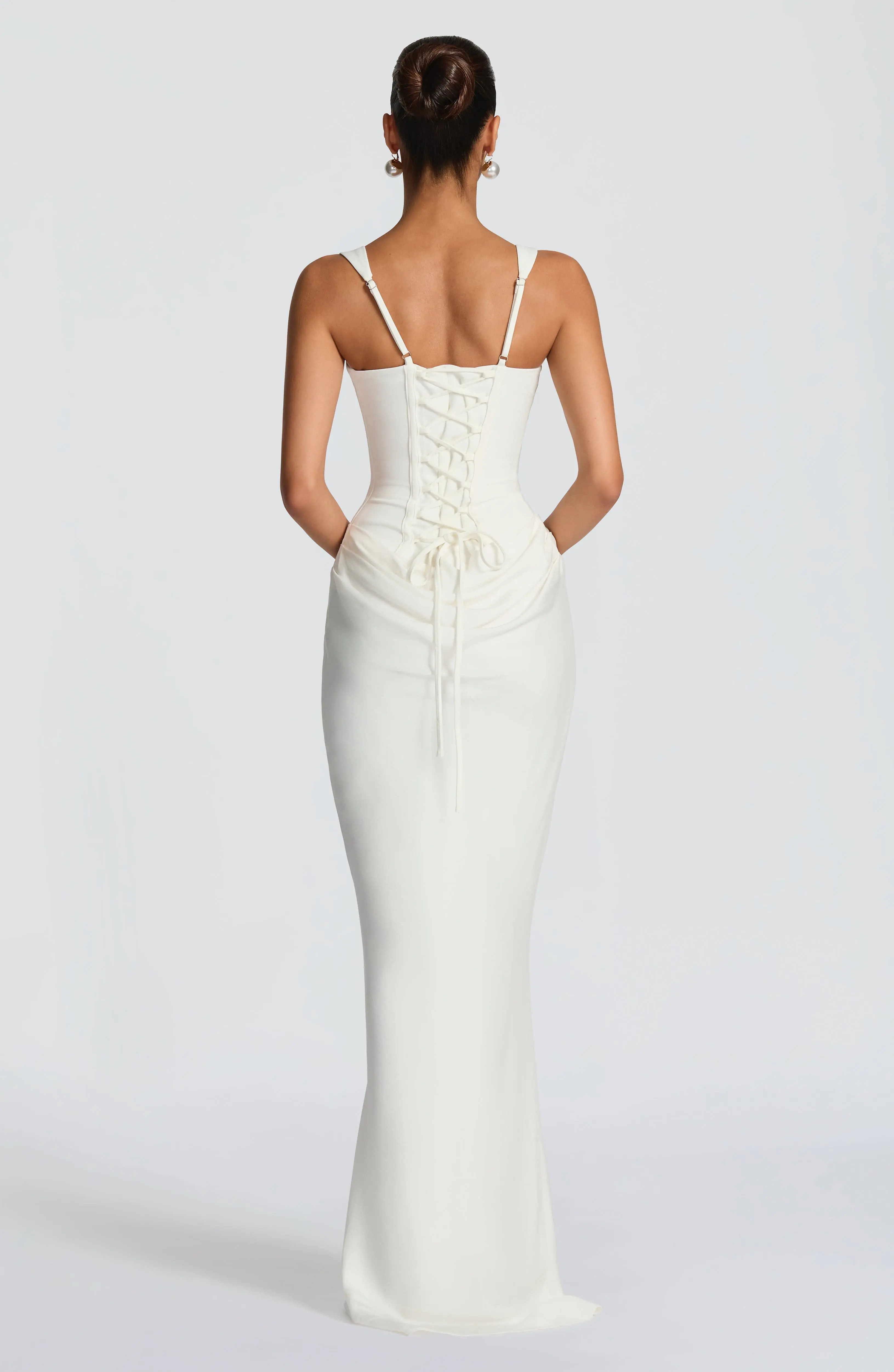 Cornelia Maxi Dress - Ivory - Image 3