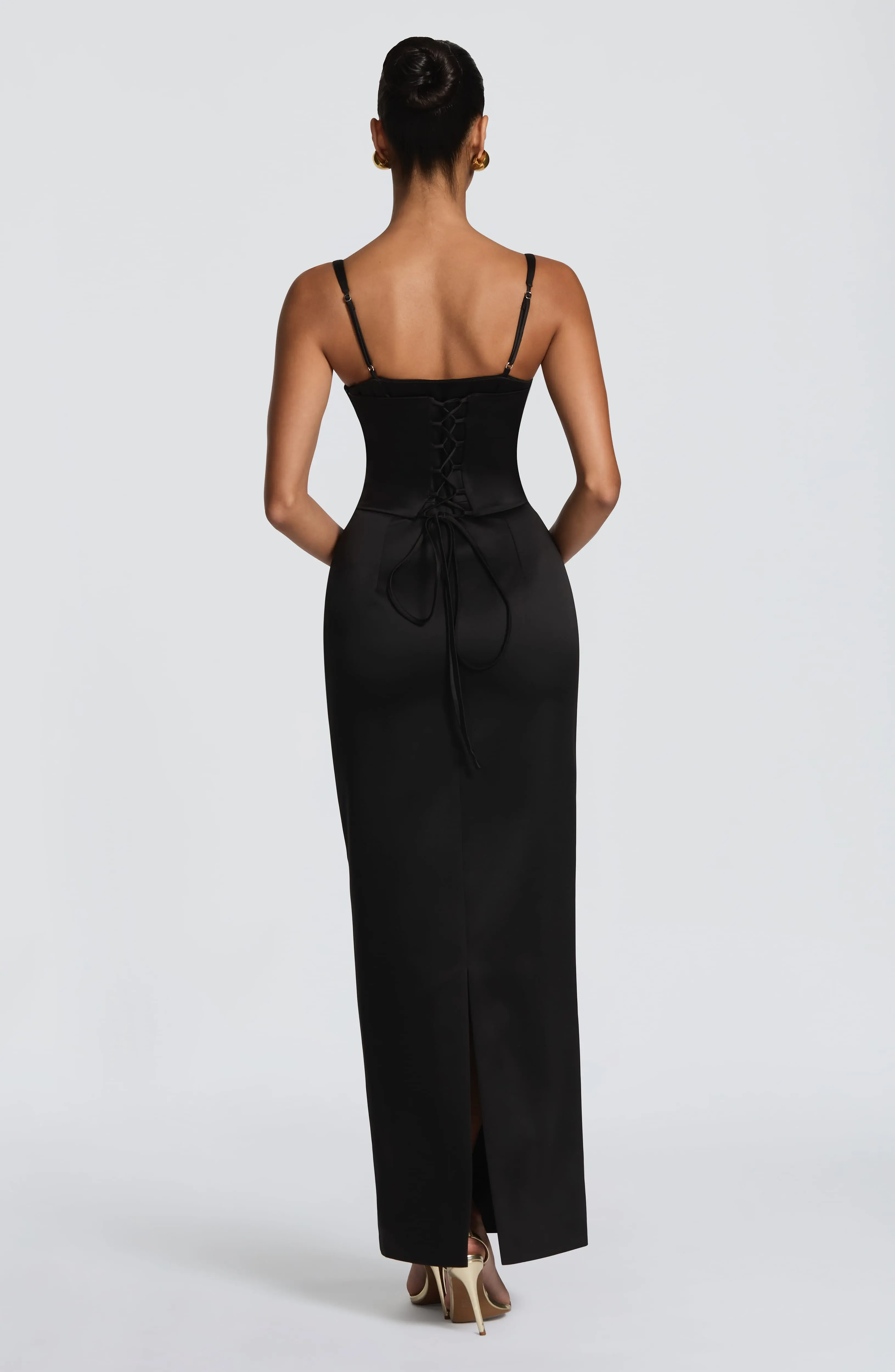 Bennett Maxi Dress - Black - Image 2
