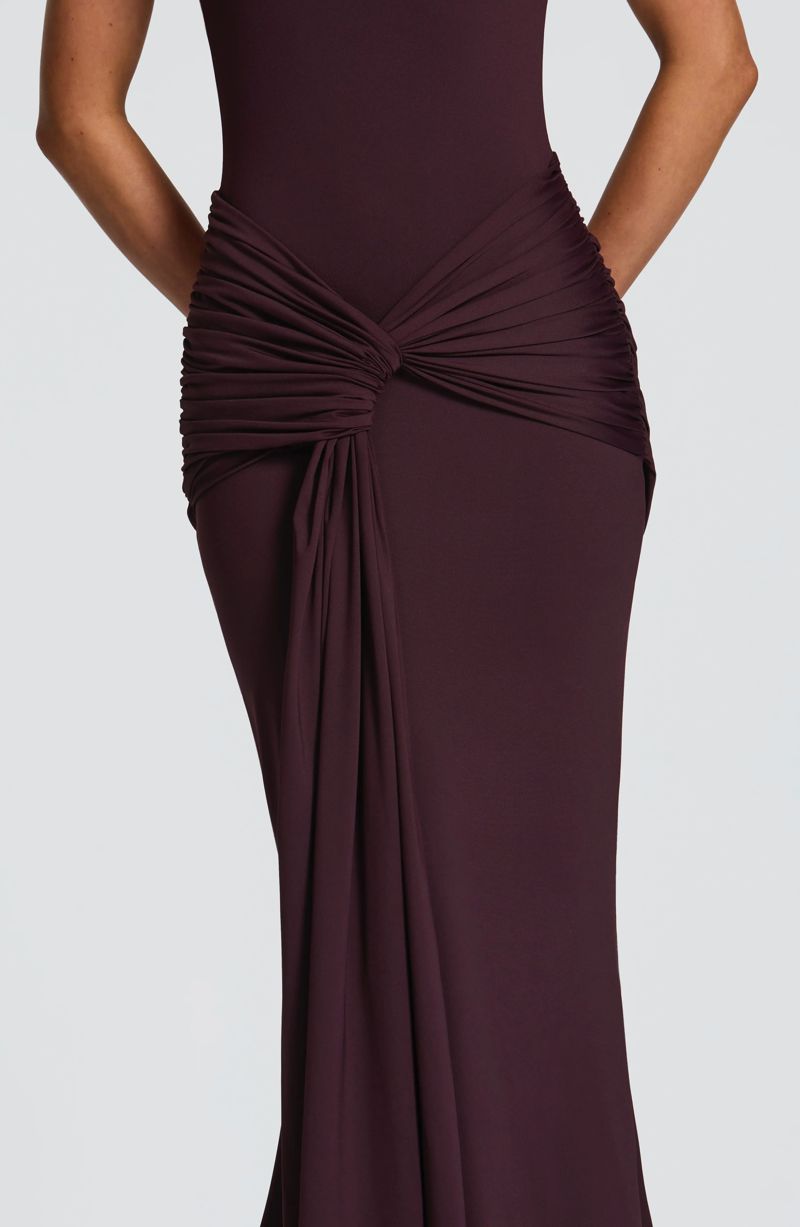 Lorenza Maxi Dress - Plum - Image 4