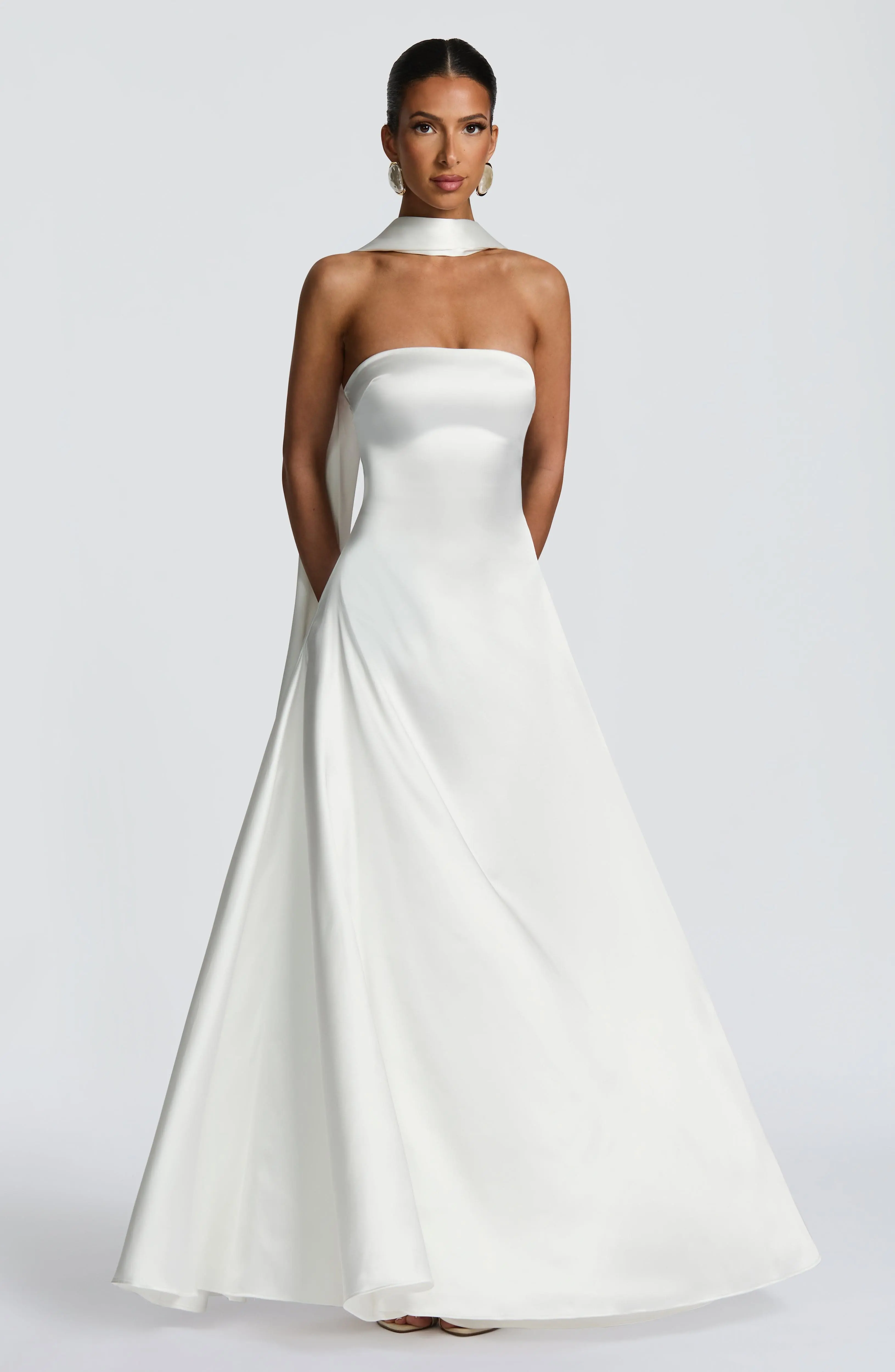 Morven Maxi Dress - Ivory - Image 8