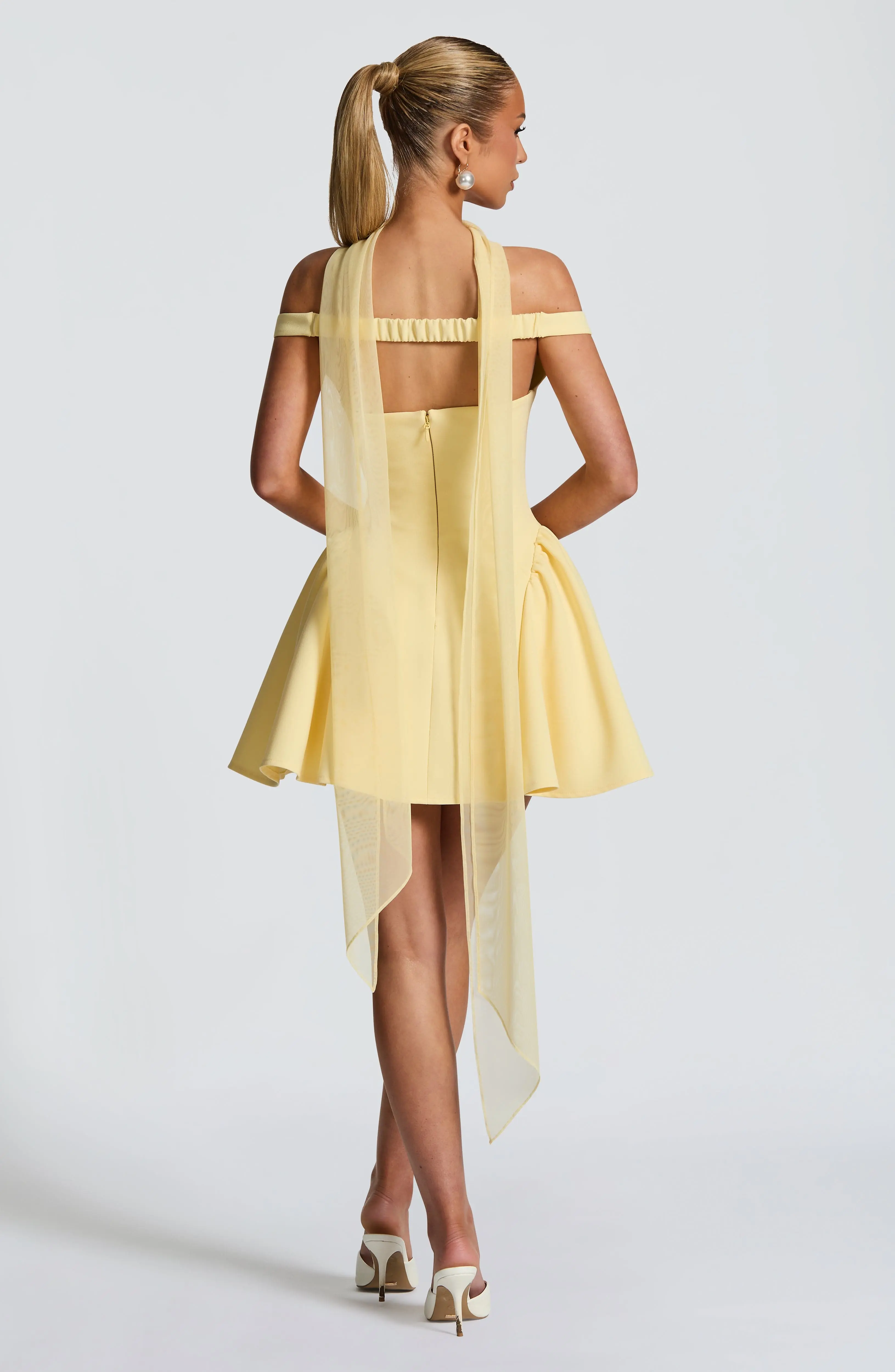 Ayla Scarf - Lemon - Image 4
