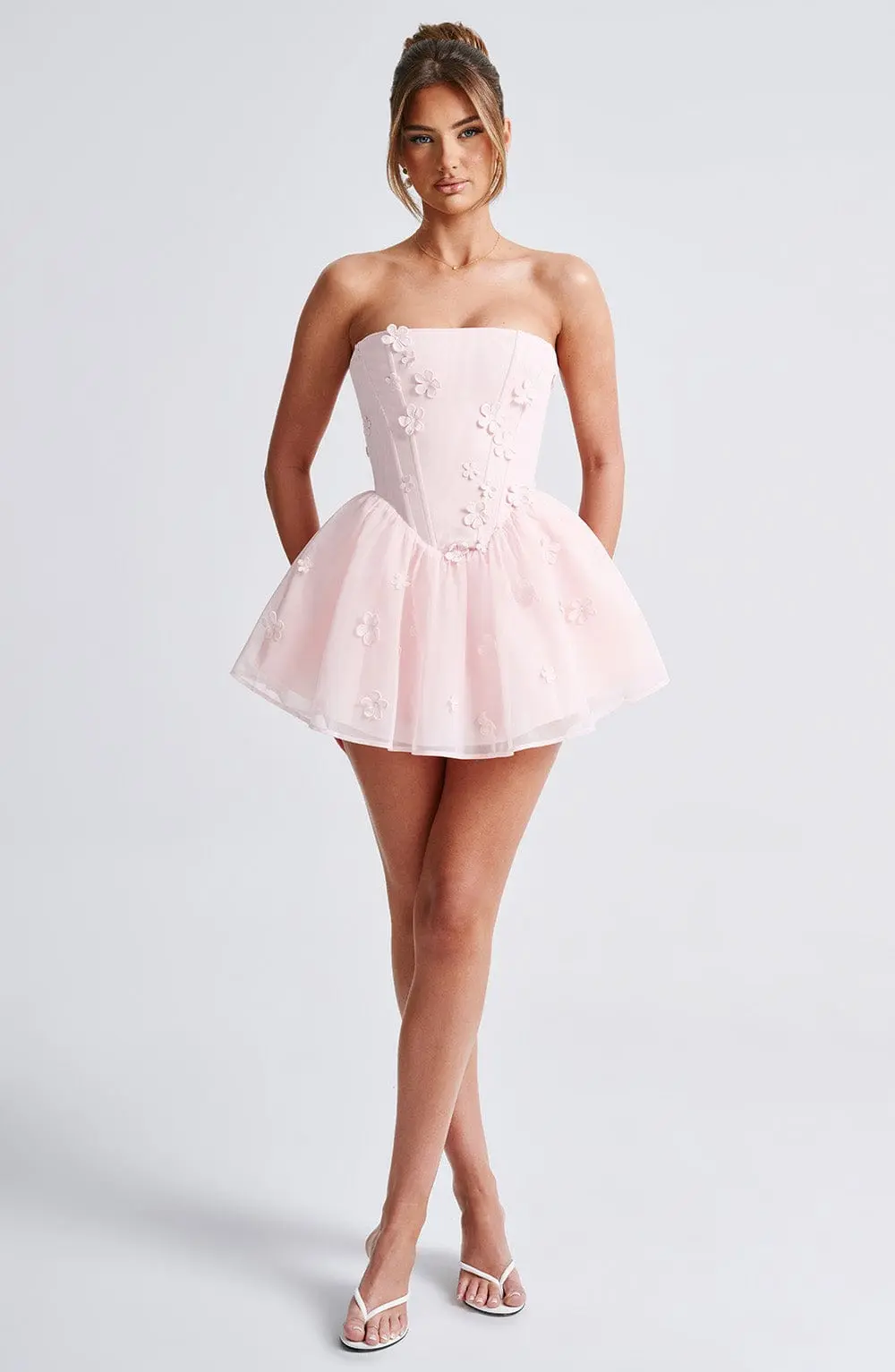 Justina Playsuit - Blush - Image 6