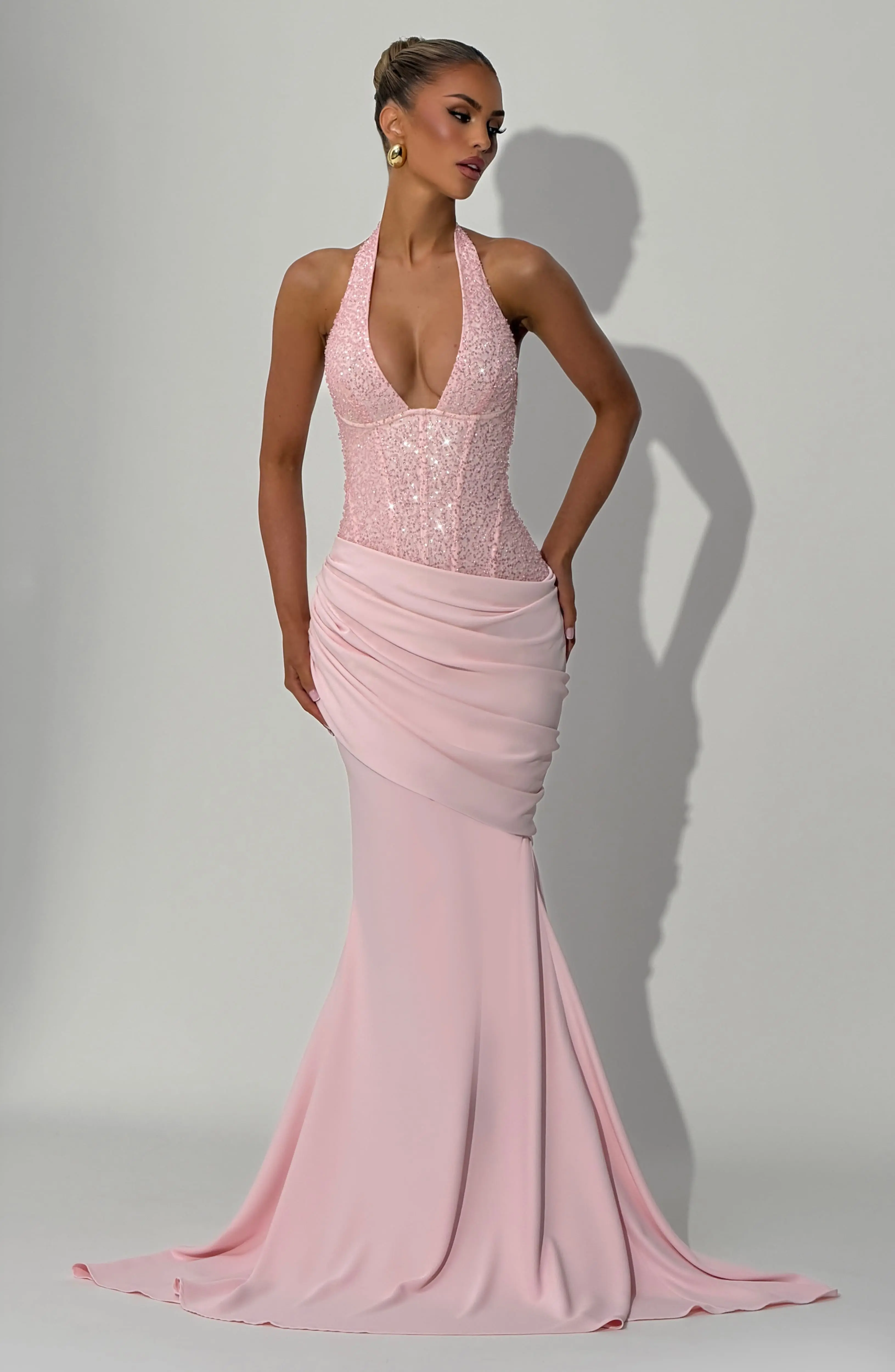 Taylor Gown - Blush - Image 6
