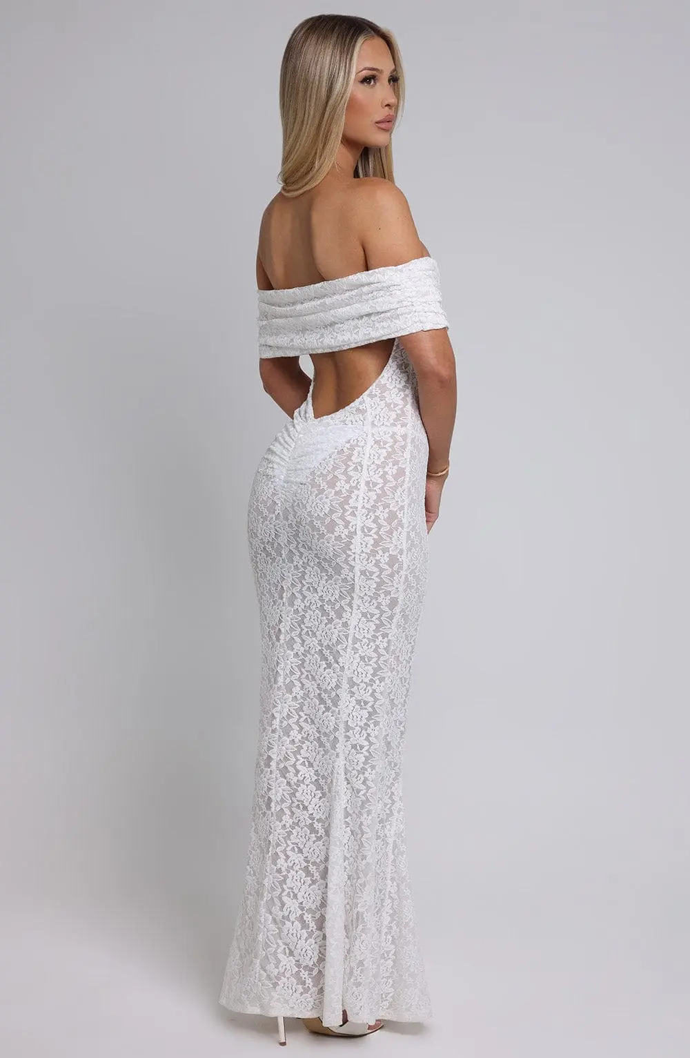Stephanie Maxi Dress - Ivory - Image 6
