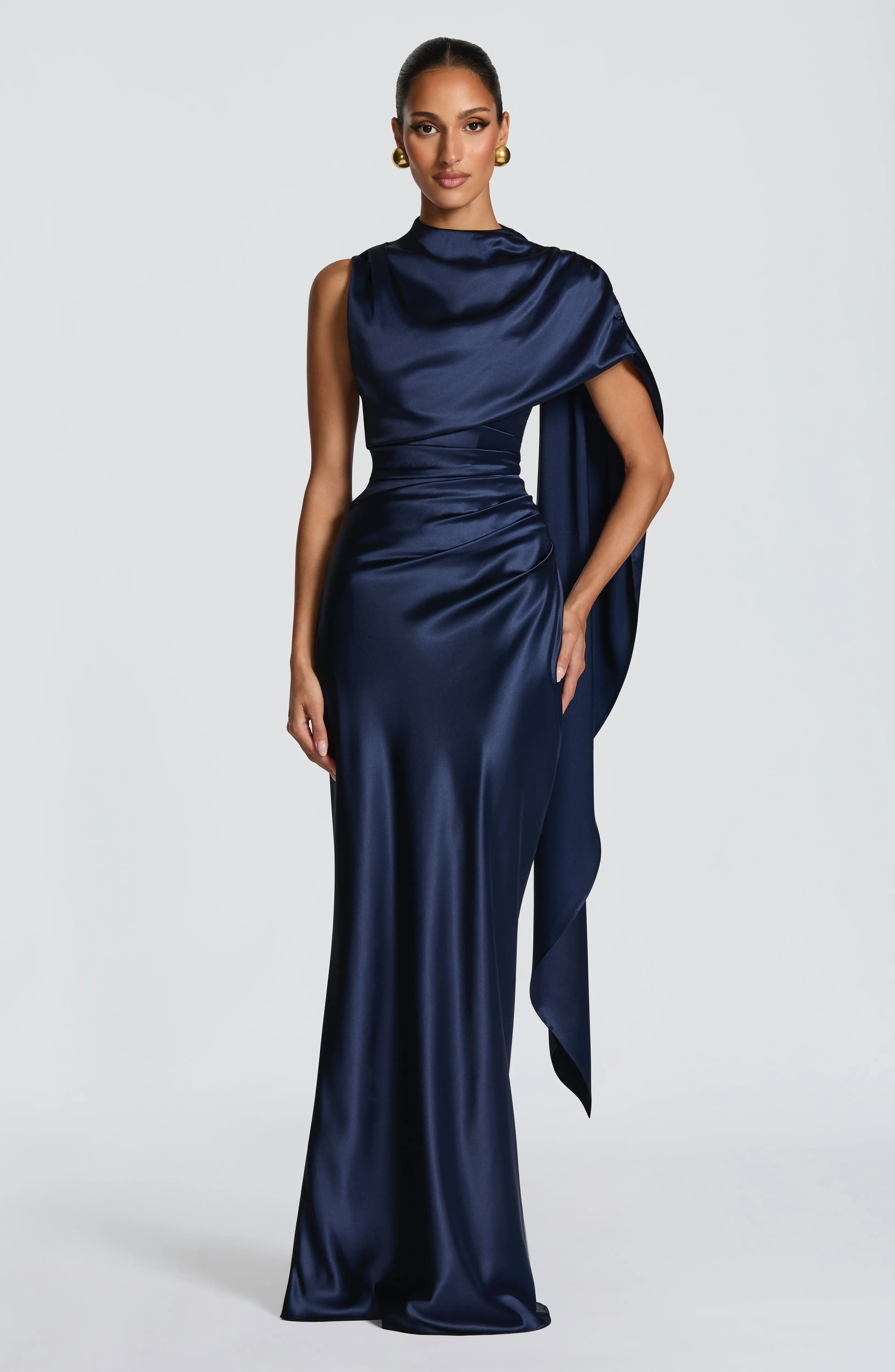 Avendra Maxi Dress - Navy - Image 2