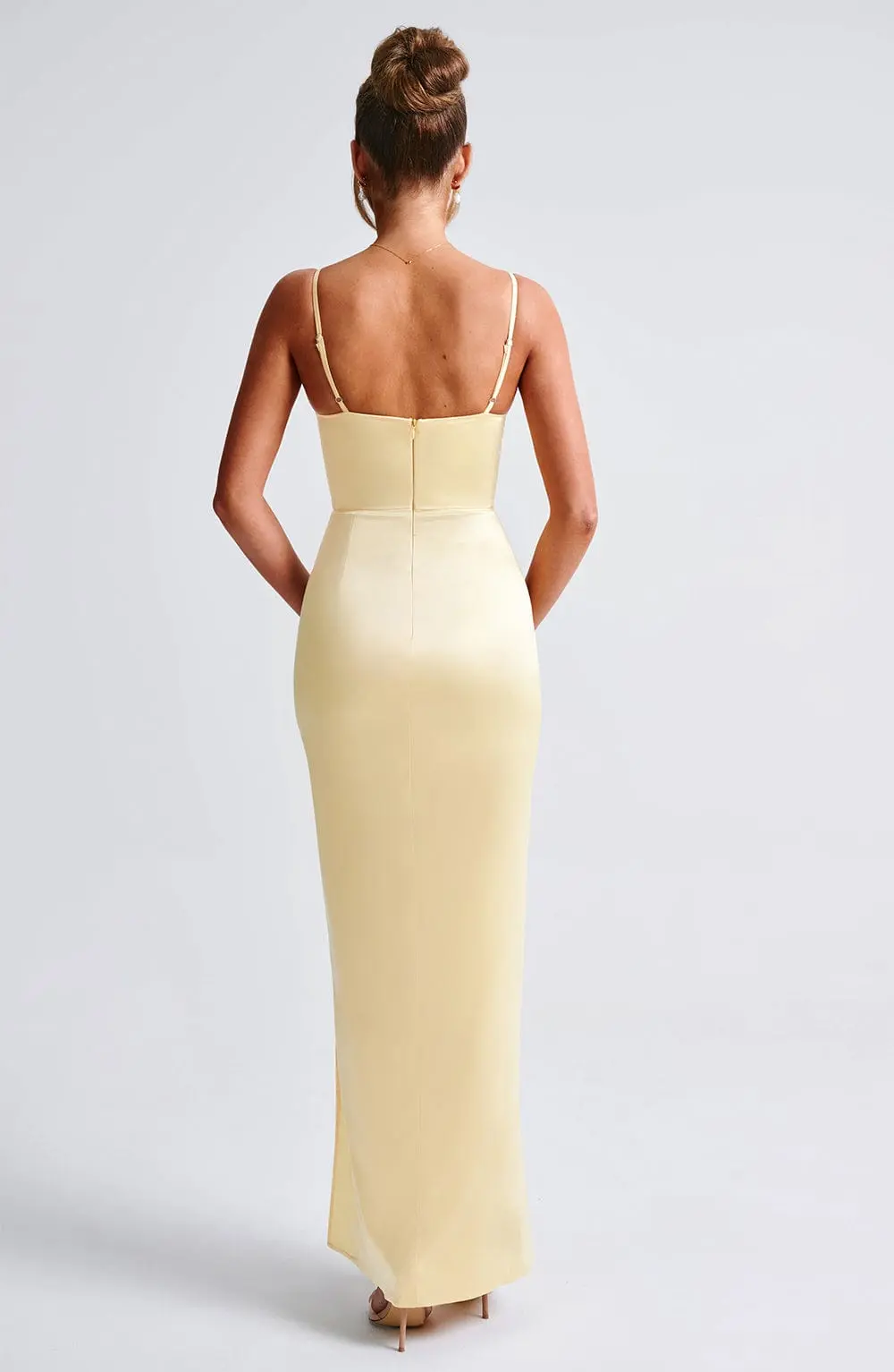 Alora Maxi Dress - Lemon - Image 5