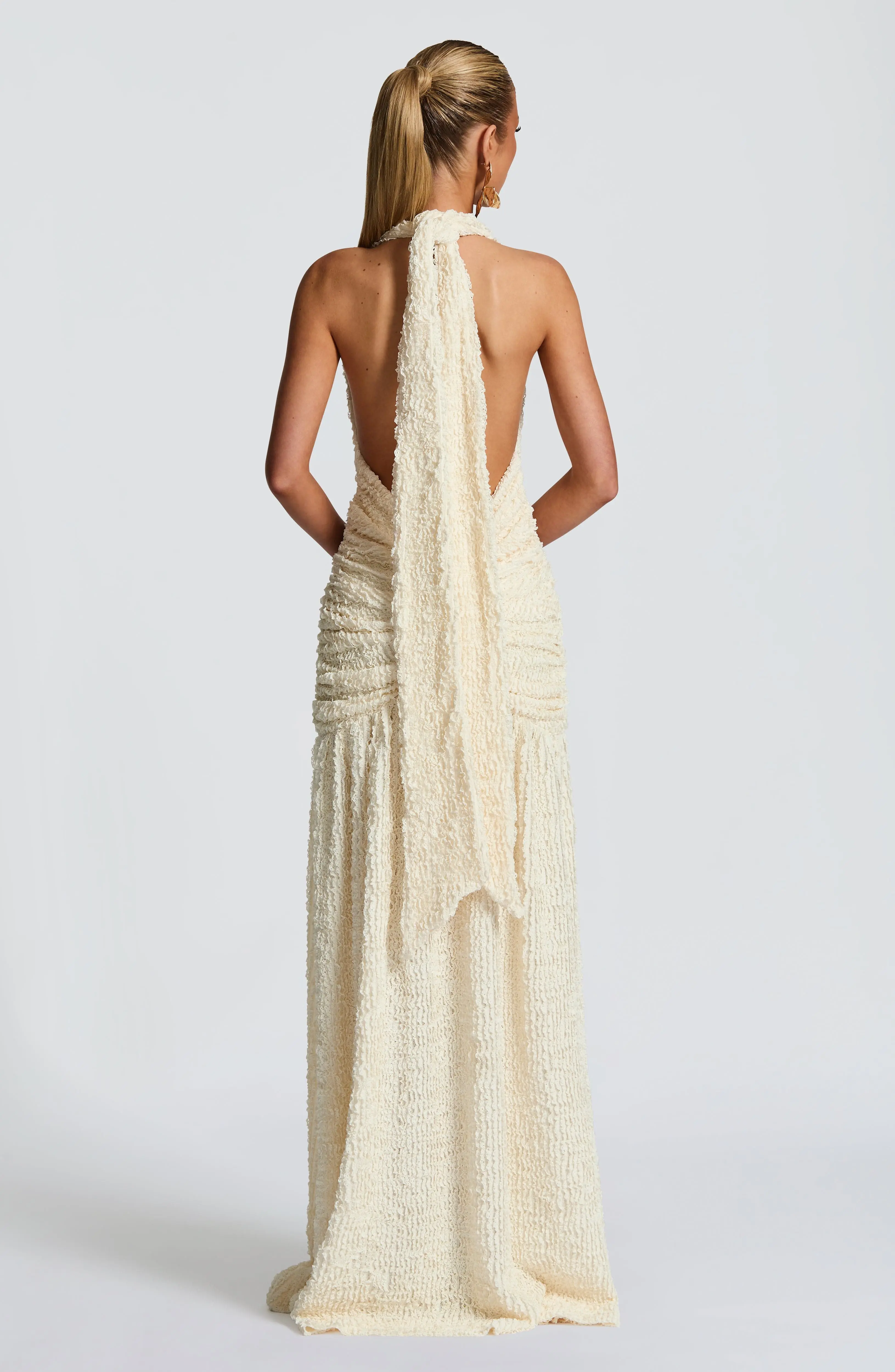 Minerva Maxi Dress - Ivory - Image 8