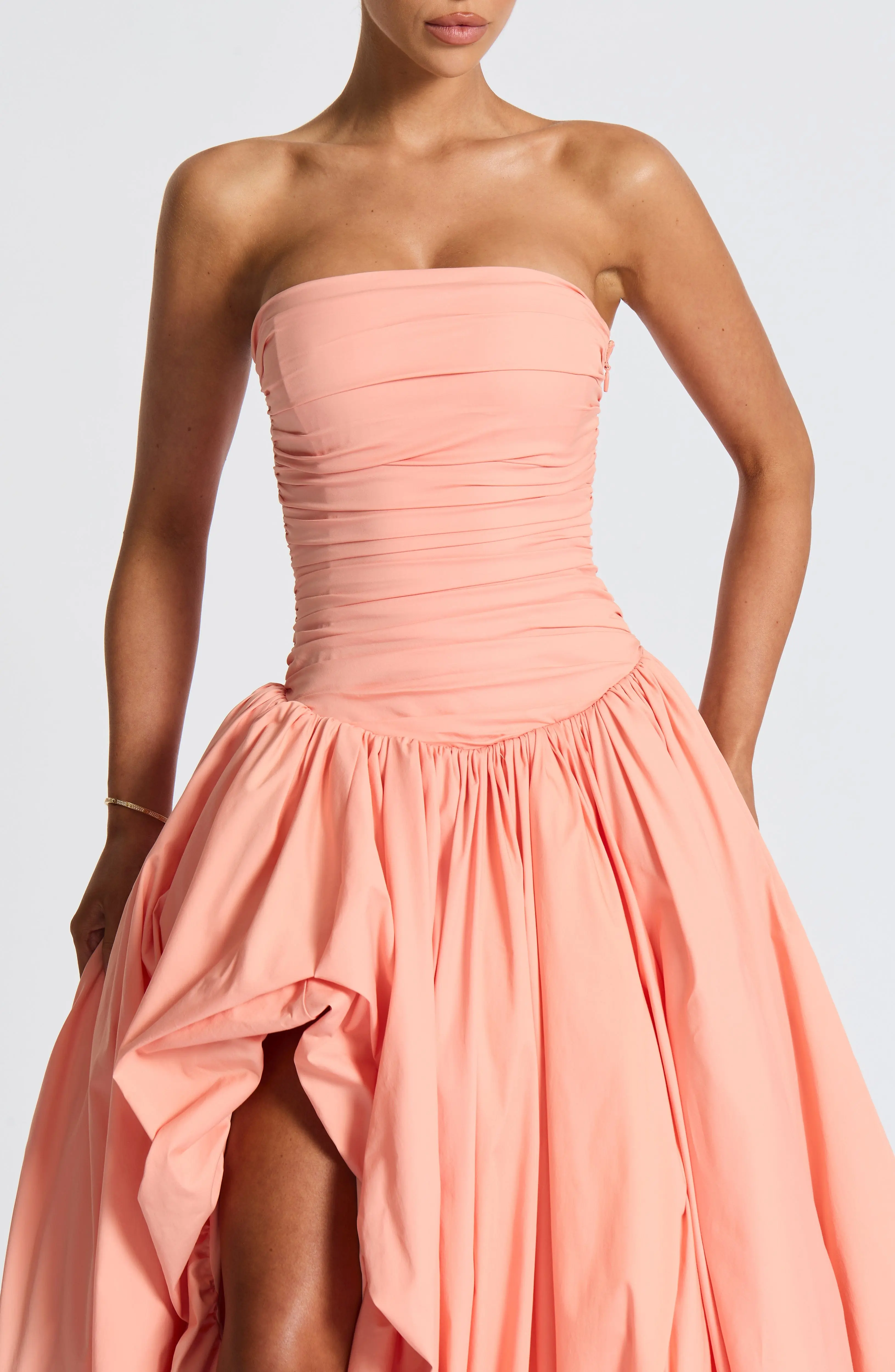 Jillian Maxi Dress - Peach - Image 6